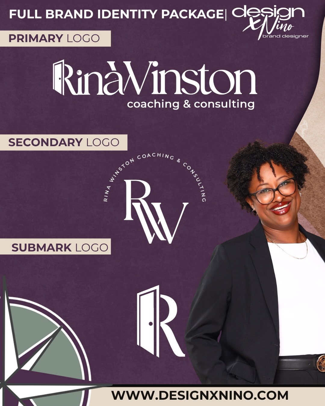 One of my favorite branding projects to date 🤎
I had the opportunity to work with consulting professional @coachrinawinston and from our very first consultation, I knew this brand was going to be special. Her vision was clear… she wanted her clients to feel warm, safe, and confident the moment they connected with her.
After learning more about her process and the meaning behind “Rina’s Closet,” I introduced the door concept! A symbol of privacy, trust, and a space where conversations are protected. And just like that, everything aligned.
This is what intentional branding looks like. Not just something that looks good, but something that feels right and reflects the experience behind the brand.
If your brand doesn’t make people feel something yet… it’s time to visualize your purpose.
#brandingdesign #brandidentitydesign #logodesigner #smallbusinessbranding #detroitdesigner