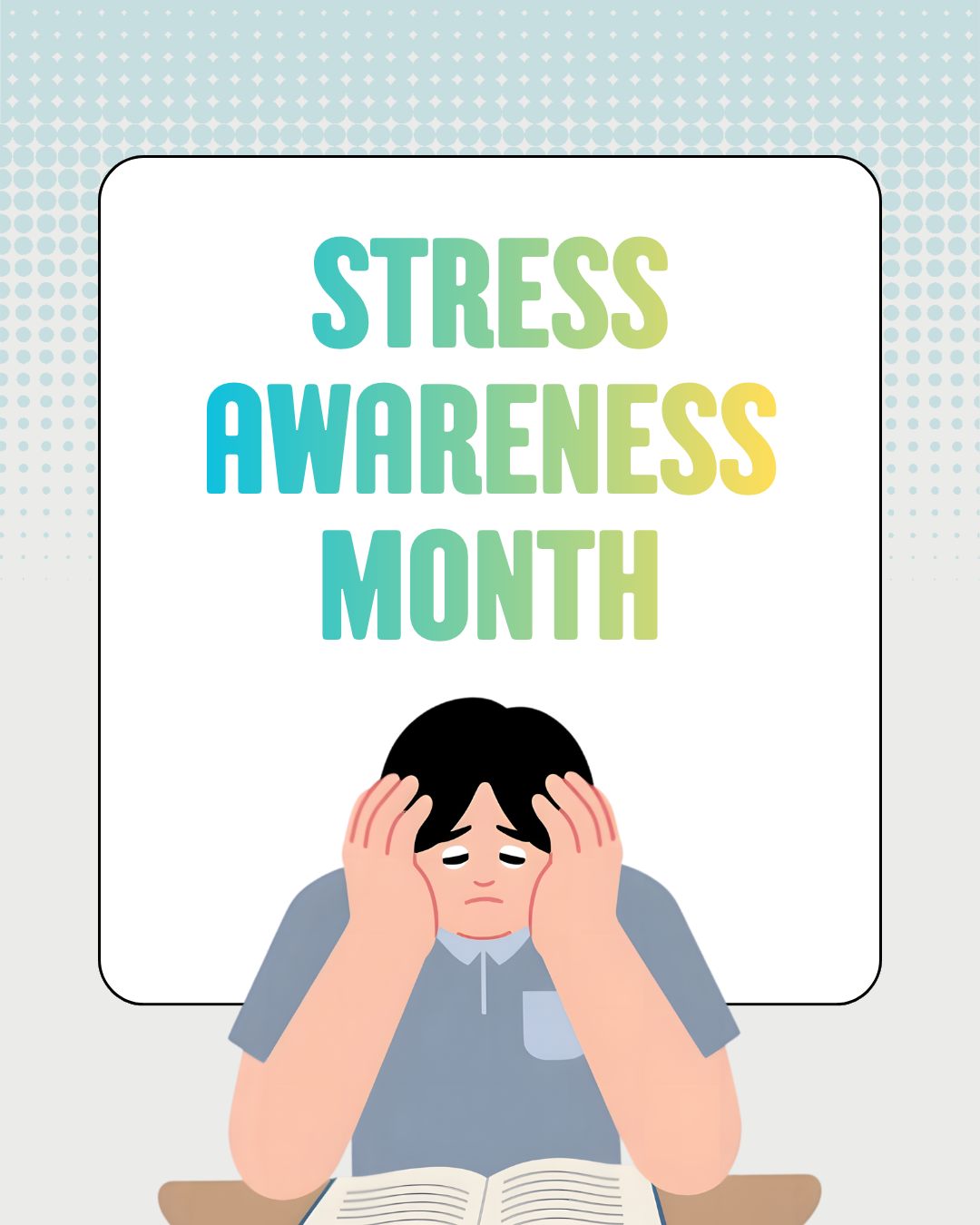 Feeling stressed? That's okay.
-
Sometimes just noticing it is enough.
A quiet moment. A deep breath.
Being honest with yourself about how you really feel.
-
That kind of awareness can make a real difference.
-
#stressawarenessmonth #mentalhealthmatters #mindfulness #voicesmeetminds