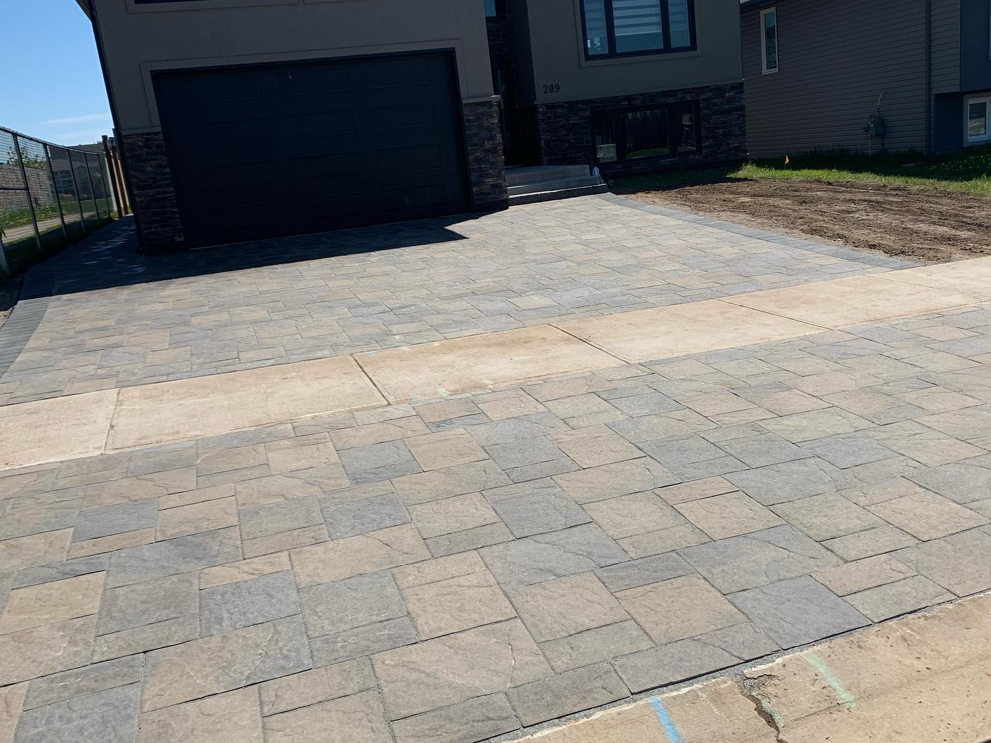 Another driveway done, another happy customer! @browns1907 #readyfortraffic#investinginyourproperty#curbappealmatters