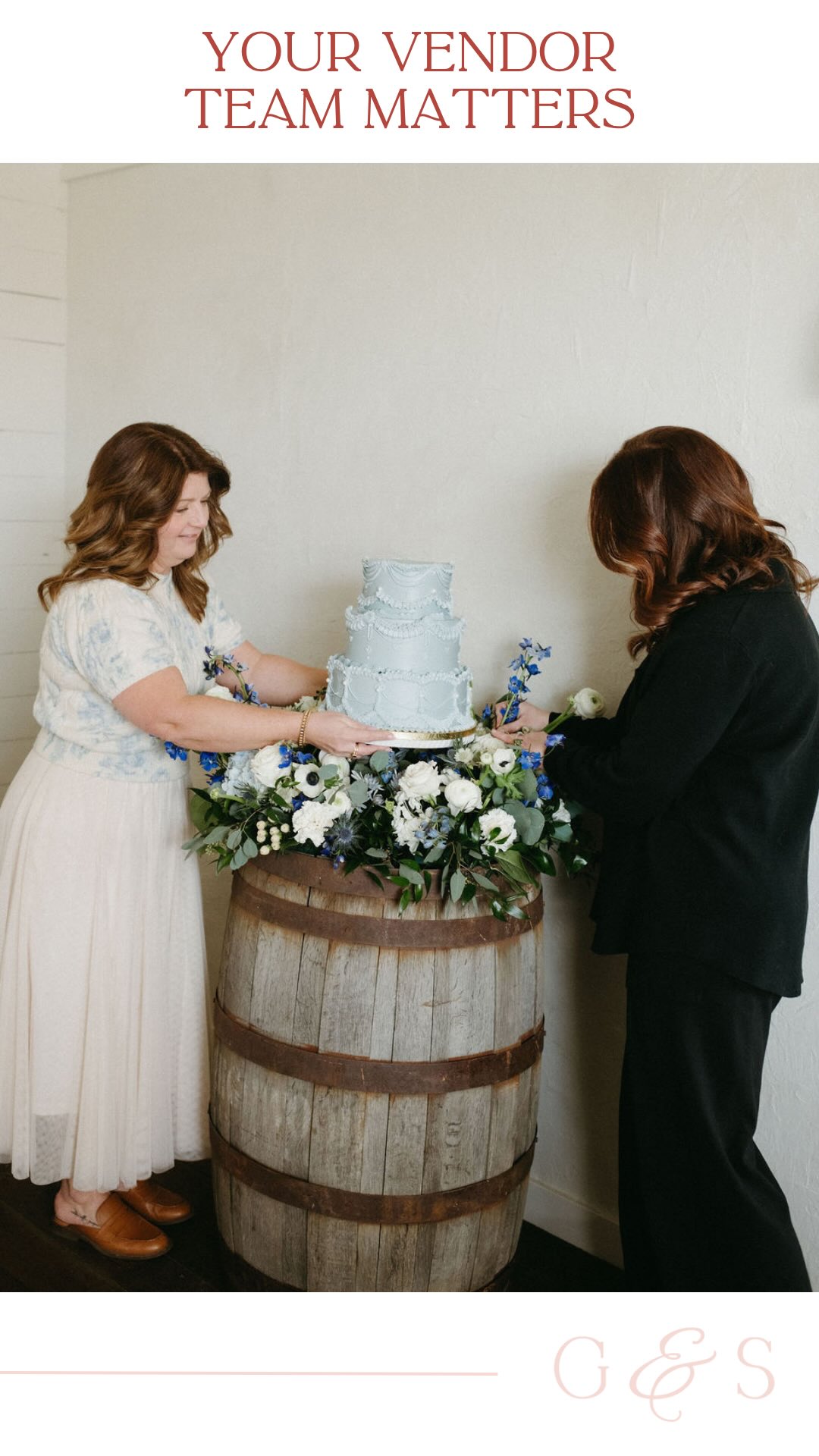 The most seamless wedding days don’t happen because one vendor did everything perfectly, they happen because the right team is working together behind the scenes 💕
When vendors trust each other, communicate well, and genuinely care about the details and the bigger moments, everything flows differently. Timelines feel calmer. Transitions feel natural. The experience feels effortless for you! 🥰 Choosing vendors you trust isn’t just about the final result — it’s about creating a team that protects your day from start to finish.
—
Cake & Desserts: @gingerandspicecakery
Florals: @prairieandpine.floraldesign
Photography: @kieraschussler.photo
Stationery: @little.bungalow