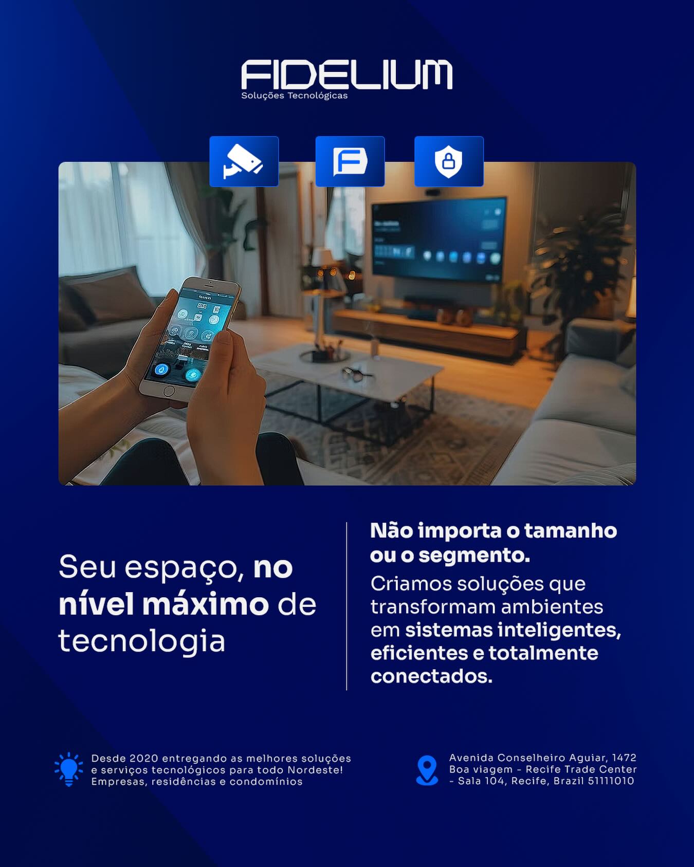 Seu espaço, no nível máximo de tecnologia.
Soluções que integram automação, som, imagem e conectividade para transformar a forma como você vive e utiliza cada ambiente.
Mais controle, mais conforto e muito mais eficiência no dia a dia.
👉 Fale com a gente e leve essa experiência para o seu espaço
#tecnologia #recife #boaviagem #automação