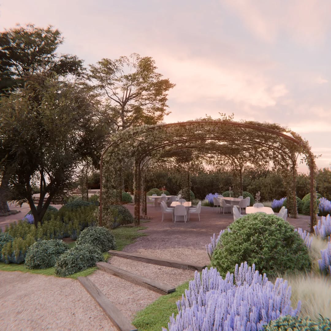 Suite du projet dans le Luberon, alliant l’élégance du jardin traditionnel provençal et la liberté du jardin naturel spontané.
Conception d’une pergola aux formes arrondies, réalisée en fer forgé et habillée de plantes grimpantes.
Cet espace polyvalent offre une ombre généreuse dans la partie nord du jardin, tout en créant une transition végétale entre les différentes zones.
Aménagement d’espaces aux fonctions variées, délimités par une végétation implantée de façon naturelle, de la strate herbacée à la strate arbustive.
#avantaprès #paysage#jardin #luberon #studiodac