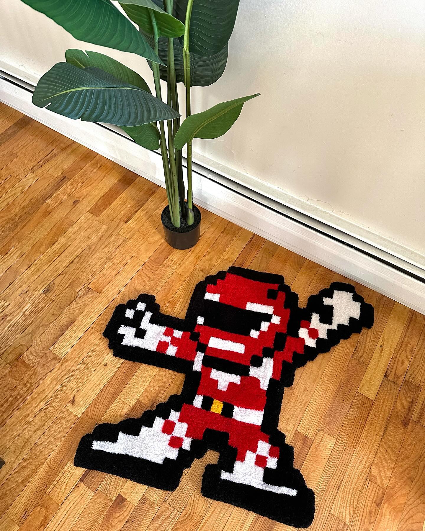 Pixelated Red Power Ranger Custom Rug! (3ft. x 3ft.)
•
Commissions Coming Soon!
•
•
•
NR5
•
•
#rug #rugs #tuft #handmade #floor #floordecor #explorepage #powerrangers #nickelodeon #ranger #cartoon #nostalgia #art #fyp