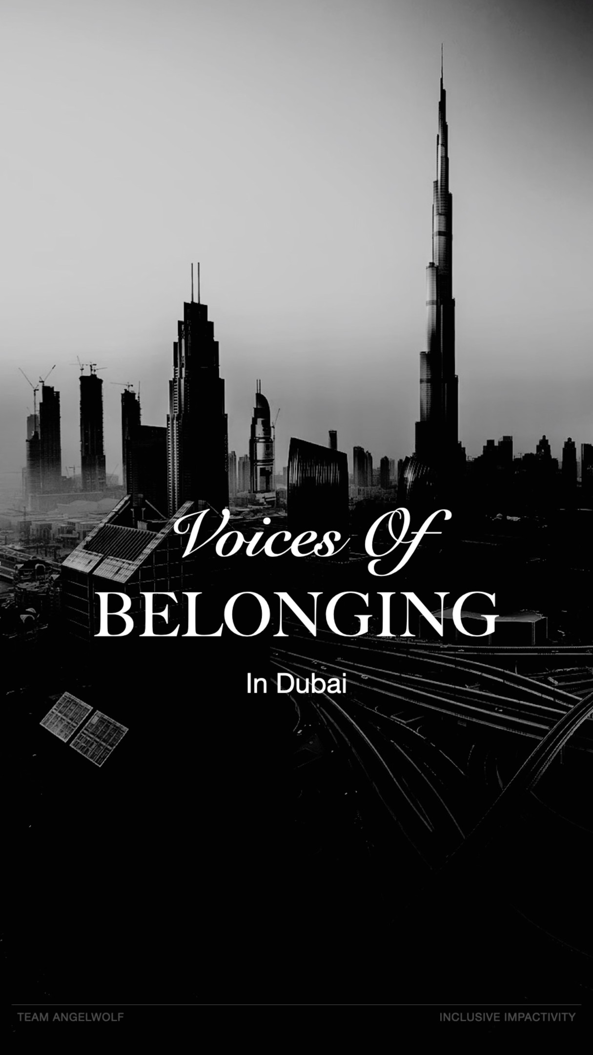 Episode 05
VOICES OF BELONGING - Dubai
Through our work with Team AngelWolf, we often say that inclusion starts with something very simple:
• Everyone needs to feel safe
• Everyone needs to feel that they belong
At a time when many people are feeling a sense of uncertainty, this feels more important than ever, for us all.
So we asked one simple question:
“What makes you feel safe and that you belong in Dubai?”
This is what the community shared.
Thank you to everyone who shared their voice.
#VoicesOfBelonging #InDubai #YearOfTheFamily #TeamAngelWolf #inclusiveimpactivity
🎤 JM, Saud, Kyle
