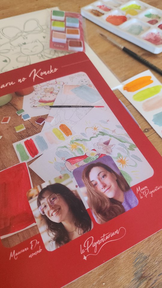Un week-end de 3 jours pour monter/compléter les nouveaux coffrets \o/
Je suis à fond pour que tout soit prêt pour le marché @beaucommun dans 5 jours
Vous pourrez y retrouve les nouvelles aquarelles de la collection Haru no koneko de @maurane.do, Passage à l'heure des thés de @oh.my.goz et Promenade de @le.pigmentarium aka moi
On se retrouve à Paris les 11 & 12 avril
Vous venez ??
Et quand est-ce que tu dors, Manon ? JAMAAAIS