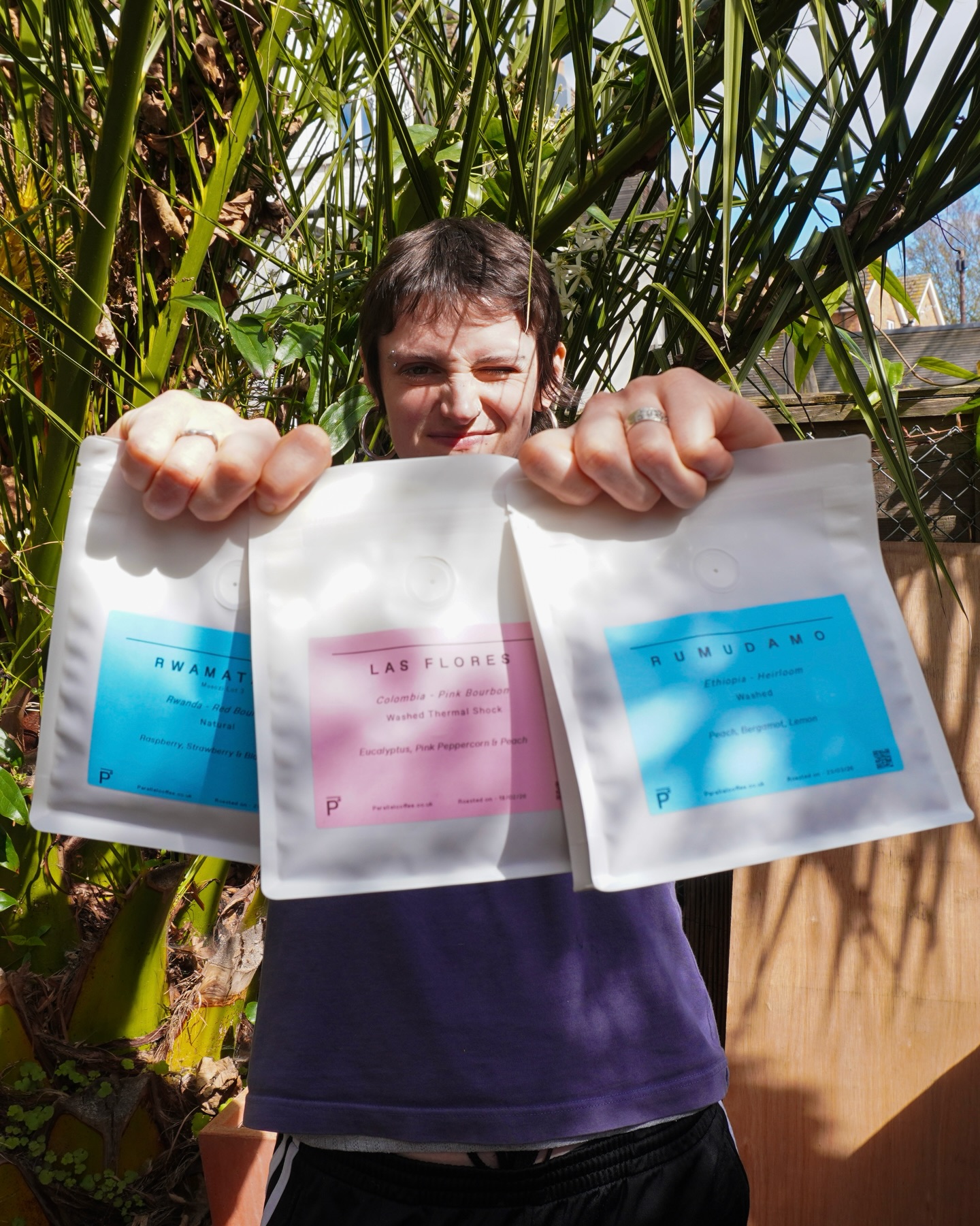 We’ve been loving @parallelcoffee.gla as our guest roaster 🥳 and you guys have too!! in case you haven’t tried yet, you have to - here’s the deets:
Guest Espresso
- Rwamatamu, Rwanda
- Red Bourbon
- Natural
- Raspberry, Strawberry, Blackberry
Batch
- Rumudamo, Ethiopia
- Heirloom
- Washed
- Peach, Bergamot, Lemon
V60
- Las Flores, Colombia
- Red Bourbon
- Natural
- Orange Cream Soda, Vanilla, Meyer Lemon, Cola Cubes