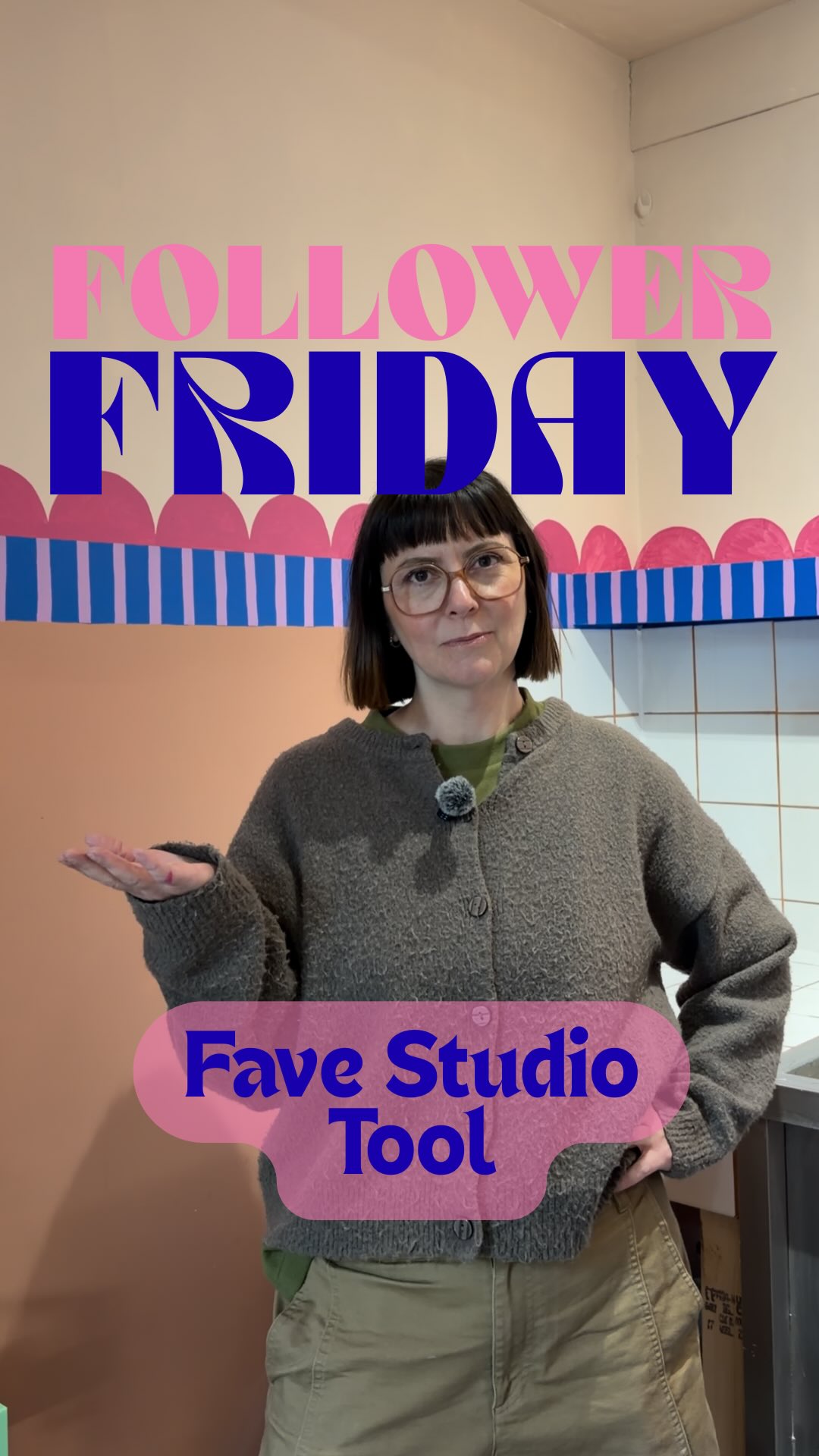 📢 FOLLOWER FRIDAY 🎉 Today we’re asking around the studio ‘What’s your favourite tool and why?’ 🥰