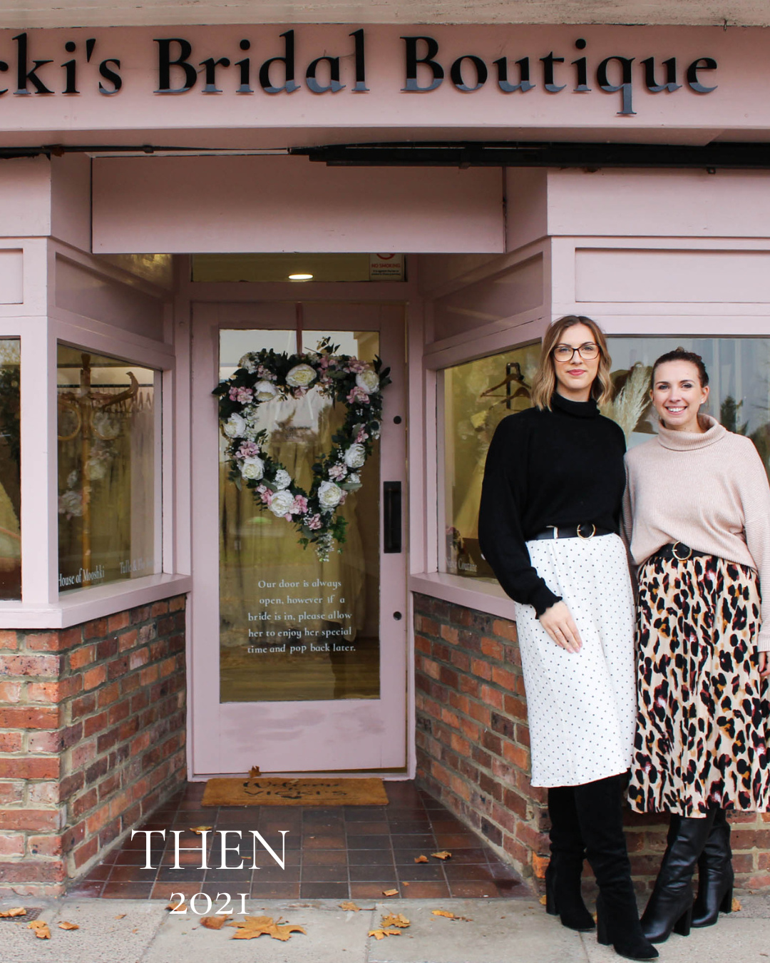 THEN VS NOW✨️
A lot can change in 5 years! This week Vicki's Bridal Boutique turns 5 years old!
5 years since we took the leap and followed a dream.
Looking back on these photos, either we have relaxed and feel more confident or we are losing the plot.😂 Who knows, but either way we are so happy!
