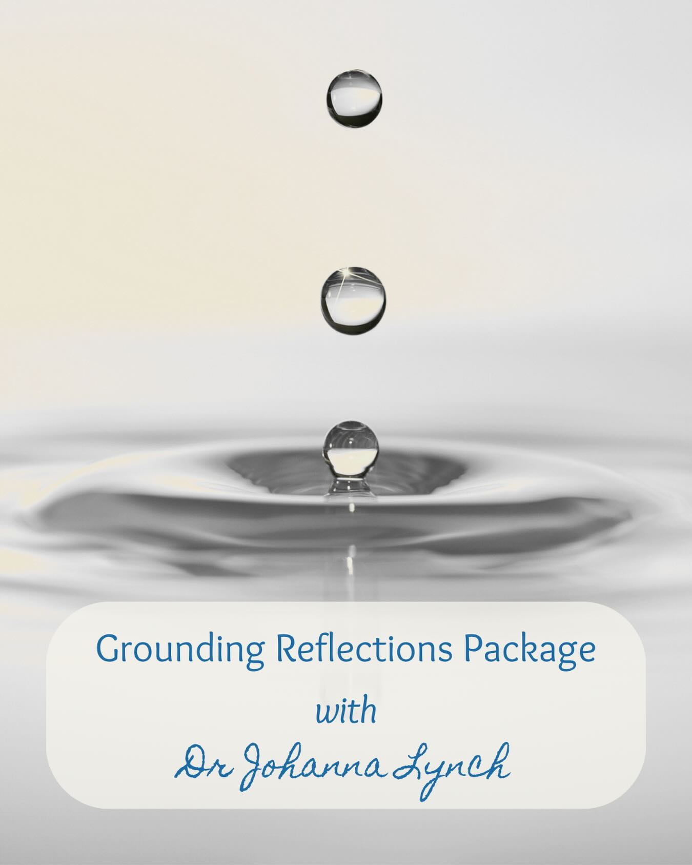 These three beautiful meditations with Dr. Johanna Lynch were created to help you find your safe place and ground you.
The package includes three reflections to regain strength, find your sense of safety, and then gently bring you back into the moment.
Available for purchase on senseofsafety.com/sharing or via the link in bio for $5.