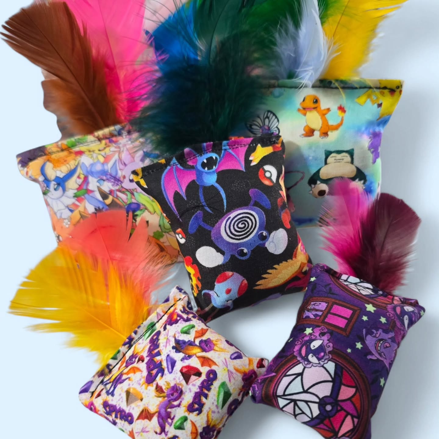 Some cat toys being prepped for @collectortakeover in Albany next weekend! April 12th!