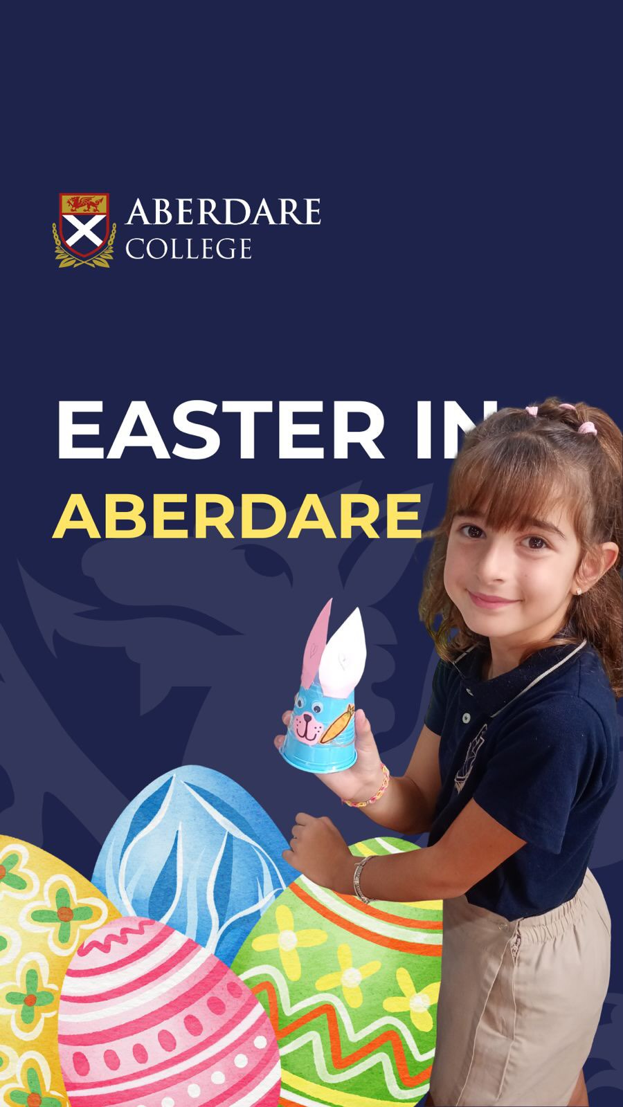 So much Easter fun!
Primary & Secondary students teamed up for a day full of games, crafts and creativity.
Egg decorating, sun catchers and more… bringing color, smiles and lots of excitement to the day.
All wrapped up with an egg hunt for K5, organized by our 6th year students
Happy Easter!