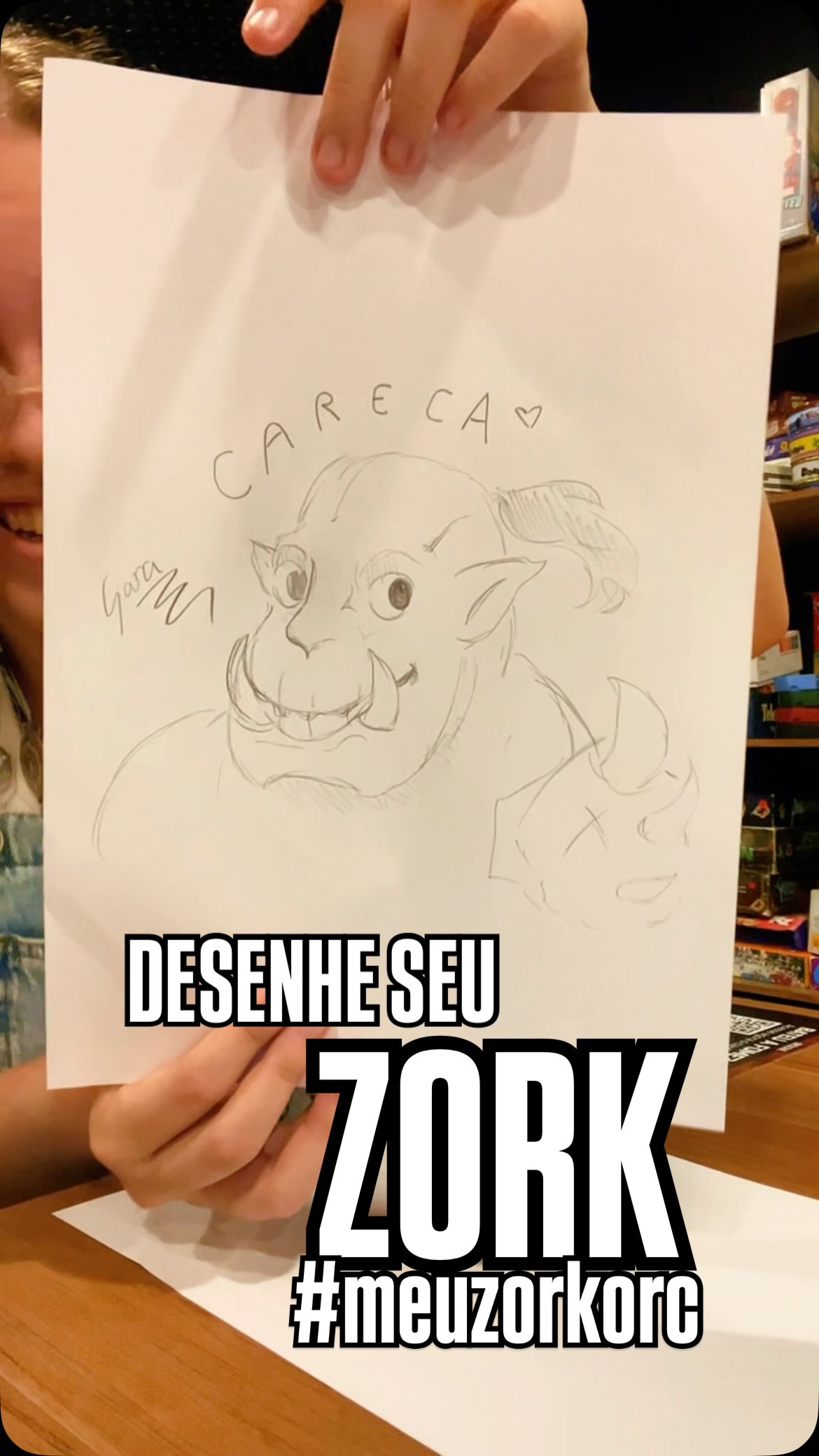 🎨🧌CAMPANHA DO DESENHISTA
Chamando os artistas 👀
queremos ver a sua versão do Zork
Pra participar é simples:
📲 Poste sua arte nos stories
🏷️ Marque @orcscave
🔖 Use a hashtag #MeusZorkOrc
As artes vão ser repostadas e a comunidade vai votar nas favoritas 👀
🗓️ Dia 13: vamos postar as 5 mais votadas no feed
🏆 Dia 15: sai o grande vencedor!
🎁 Premiação:
Além da sua arte emoldurada na Orcs (A4 bonitona), ainda vão rolar outras premiações especiais 💚
Bora colocar a criatividade pra jogo? 🎨🔥 #desenho #artist #meuzorkorc #artista