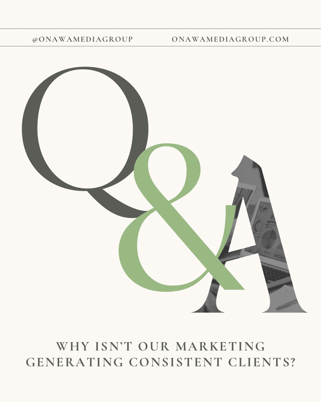Why isn’t your marketing bringing in consistent clients? 🤔
Because visibility ≠ conversion.
You’re posting… but not positioning.
You’re reaching people… but not the right people.
You’re showing up… but not with strategy.
Inconsistent messaging creates inconsistent income. Period.
At Onawa Media Group, we don’t just “do marketing”- we build systems that attract, nurture, and convert your ideal clients on repeat.
If your content isn’t turning into contracts, it’s time to shift the strategy.
✨ Consistency starts with clarity.
✨ Growth starts with intention.
Ready to stop guessing and start scaling?
onawamediagroup.com
•
•
•
#MarketingStrategy #ClientAttraction #SmallBusinessGrowth #SocialMediaMarketing #EntrepreneurLife