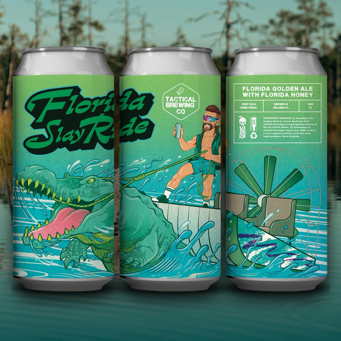 FLORIDA SLAY RIDE 🐊🐊🐊
Sunshine in a glass ☀️🍯
This Florida Golden Ale brewed with local Florida honey is dangerously smooth, insanely crushable, and packed with just the right touch of sweetness.
At 7%, it drinks way easier than it should… consider yourself warned 😈
🍺🍺🍺This Week🍺🍺🍺
🧠 Wed: General Knowledge Trivia at 7. @chillintacosicecream 6-9. (No Speakeasy tonight due to the weather)
💨 Thu: Run Club at 6 (take off at 6:30). $1 off all beer for participants. Dinner by @thepasskitchen 5-9
🔥 Fri: Triple can release and dinner by @mythosepicure 5:30-9