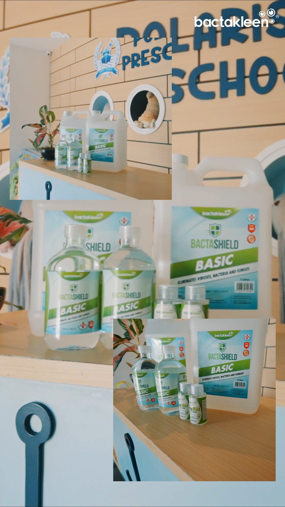 Bactashield and Ultra Mist is here to keep our kids safe!
Our sanitisation formula has been lab proven to be effective on 99.99% of bacteria and even viruses like Covid19 and Influenza!
Get Backtashield for your home or business today at https://tr.ee/iahYOV