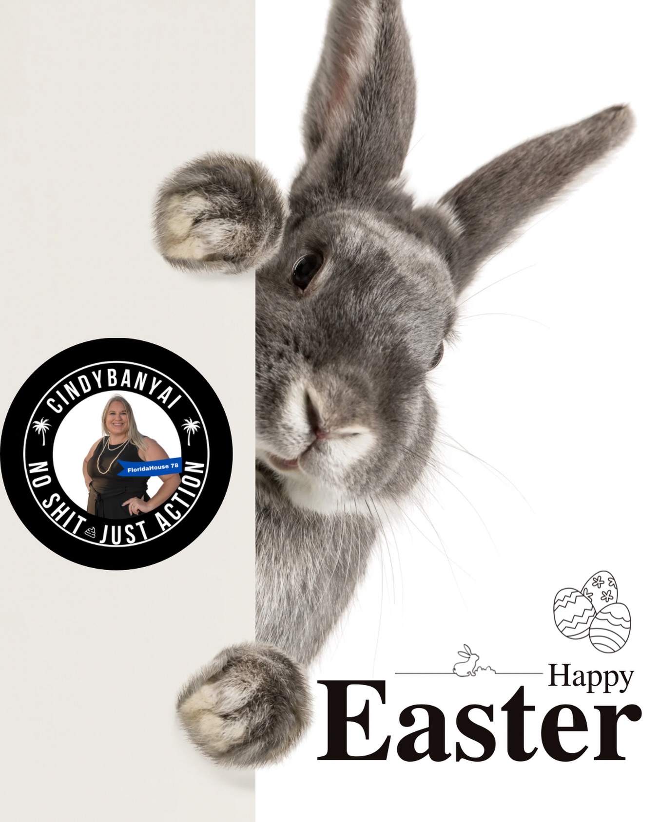 Whether you’re into it for the Jesus part, the spring ritual, or for the fun of it - Happy Easter! I hope everyone had a beautiful day! #hd78 #fortmyers #easter #takrbacktally