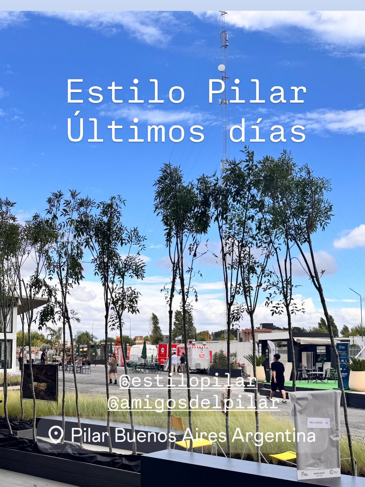 Fin de semana Extra Large para visitar Estilo Pilar en Cardinal Shopping para visitar los stand mas innovadores en esta pasarela del arte, diseño y arquitectura.
Se trata de la edición aniversario número 20, bajo el concepto Boutique, una idea curatorial que propone volver a la esencia de las exposiciones de diseño: espacios cuidados, coherentes y cercanos, con foco en propuestas reales y habitables con mucho arte para recorrer.
El jueves 2 a las 12 hs. Una práctica de yoga gratuita para todo publico con Lau de @thiadabienestar @esenciathiada
Un emprendimiento del Grupo Loraschi – Batallaque en asociacion con Amigos del Pilar.
Abierto al público hasta el 4 de abril @esenciathiada @zu_maza @estilopilar @amigosdelpilar @quasarcomunicacion @juanfernandezarte @clarafrers Fin de semana Extra Large para visitar Estilo Pilar en Cardinal Shopping para visitar los stand mas innovadores en esta pasarela del arte, diseño y arquitectura.
Se trata de la edición aniversario número 20, bajo el concepto Boutique, una idea curatorial que propone volver a la esencia de las exposiciones de diseño: espacios cuidados, coherentes y cercanos, con foco en propuestas reales y habitables con mucho arte para recorrer.
El jueves 2 a las 12 hs. Una práctica de yoga gratuita para todo publico con Lau de @thiadabienestar @esenciathiada
Un emprendimiento del Grupo Loraschi – Batallaque en asociacion con Amigos del Pilar.
Abierto al público hasta el 4 de abril @esenciathiada @zu_maza @estilopilar @amigosdelpilar @quasarcomunicacion @juanfernandezarte @clarafrers