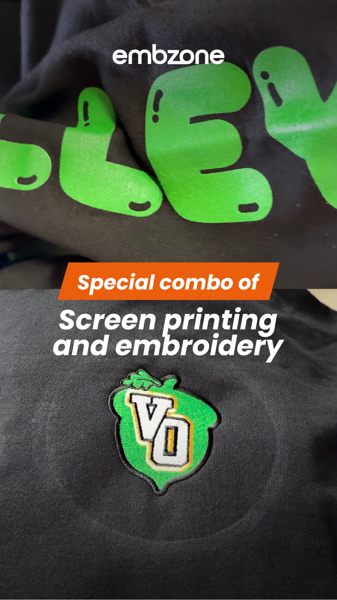 For Valley, we produced hoodies using both screen printing and embroidery.
Combining both techniques resulted in high-quality, well defined custom garments.
Want yours?
#Valley #Hoodies #Sacramento #NapaValley #Embzone