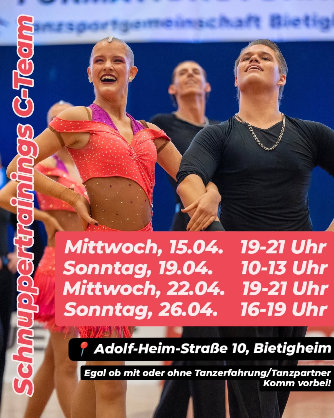 WIR SUCHEN DICH!🫵
Nach dem sensationellen Aufstieg in die Oberliga schlägt unser C-Team ein neues Kapitel auf!
Als Nachwuchsteam sind wir unglaublich stolz auf das Erreichte und wollen jetzt gemeinsam noch höher hinaus ✨🚀
Genau dafür suchen wir dich!
Wir starten ab sofort mit einer komplett neuen Choreografie, was für dich die ideale Gelegenheit bietet, direkt von der ersten Sekunde an mit einzusteigen!
Ganz egal, ob du bereits Tanzerfahrung mitbringst oder als motivierter Einsteiger bei uns durchstarten willst – wir freuen uns über jedes neue Talent🕺💃
Wenn du Lust hast gemeinsam mit uns die Oberliga aufzumischen, dann komm zum Schnuppertraining vorbei. Eine Voranmeldung ist nicht notwendig.
Melde dich bei Fragen per DM bei uns.
Wir freuen uns riesig darauf, dich in der Halle zu sehen!
Dein Weg in den Formationssport beginnt genau hier 💪
📸@nicos.shots
#formation #latin #dance #schnuppern #einstieg