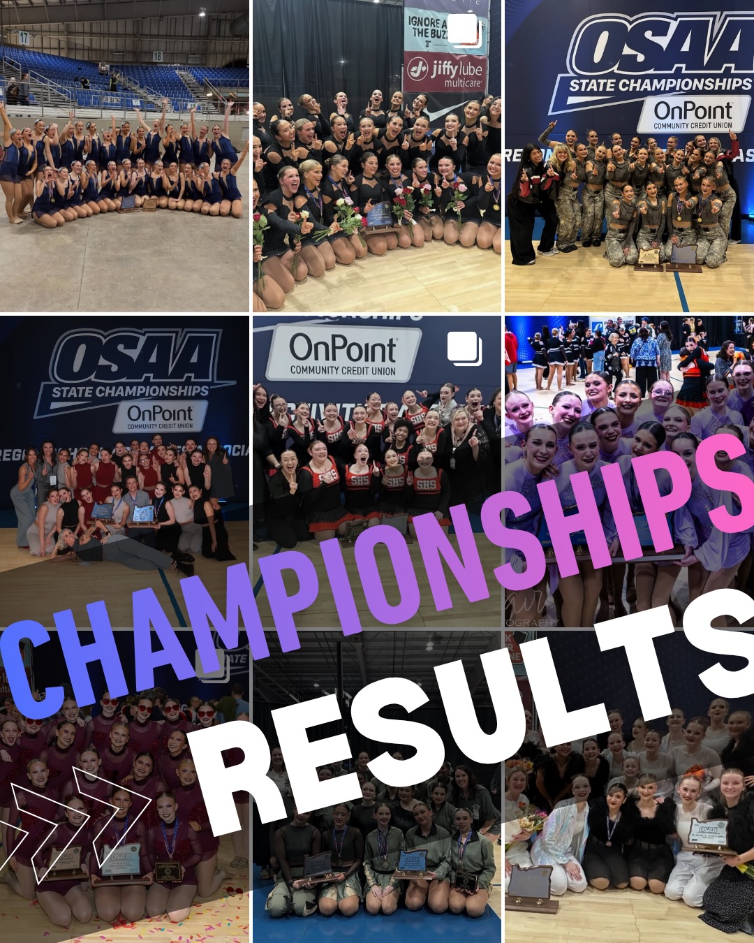 Congratulations to all the teams who competed at the OSAA State Championships 🏆✨ We are still reliving all of the beautiful performances. Looking forward to what everyone brings in 2027!
#STATE #results #danceteam #championships #OSAA