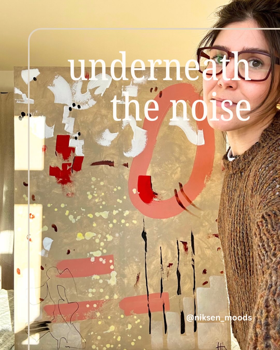 Underneath the noise, 2025
36” X 48”
Acrylic
$200
Available for purchase. DM me if interested.
#niksenmoods
#shopthestudio
#canvasart