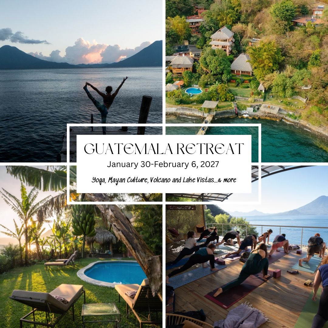 🌋Mindful Movement Retreat in Guatemala 🇬🇹
~ January 30 – February 6, 2027 🌴
~ A soulful retreat on the shores of Lake Atitlán — where towering volcanoes meet shimmering blue waters, and the rhythm of village life invites you to slow down and reconnect.
Set in the peaceful lakeside village of Santa Cruz La Laguna, this week blends daily Yoga and mindful movement with breathtaking volcano views, nourishing vegetarian meals, and space to truly unwind.
We’ll practice in stunning lakeview shalas, explore neighbouring villages by boat and foot, and connect with living Mayan culture through locally guided ceremonies and meaningful cultural experiences. All designed to support rest, renewal, and connection.
I fell in love with the magic and beauty of Lake Atitlán, and I can’t wait to share this extraordinary place with you. ❤️
.
.
.
SEE ALL DETAILS HERE:
🌿 https://www.madisonfruitmanyoga.com/guatemalayogaretreat
Limited spots available. Link in bio.
For questions or to register, contact:
Madison Fruitman
📧 madifruitman@gmail.com
Partnered with Victor Travel
101-8800 Dufferin St. | Concord, ON
TICO #5003015
.
.
.
#retreat #guatemalaretreat #yogaretreat #yogaadventures