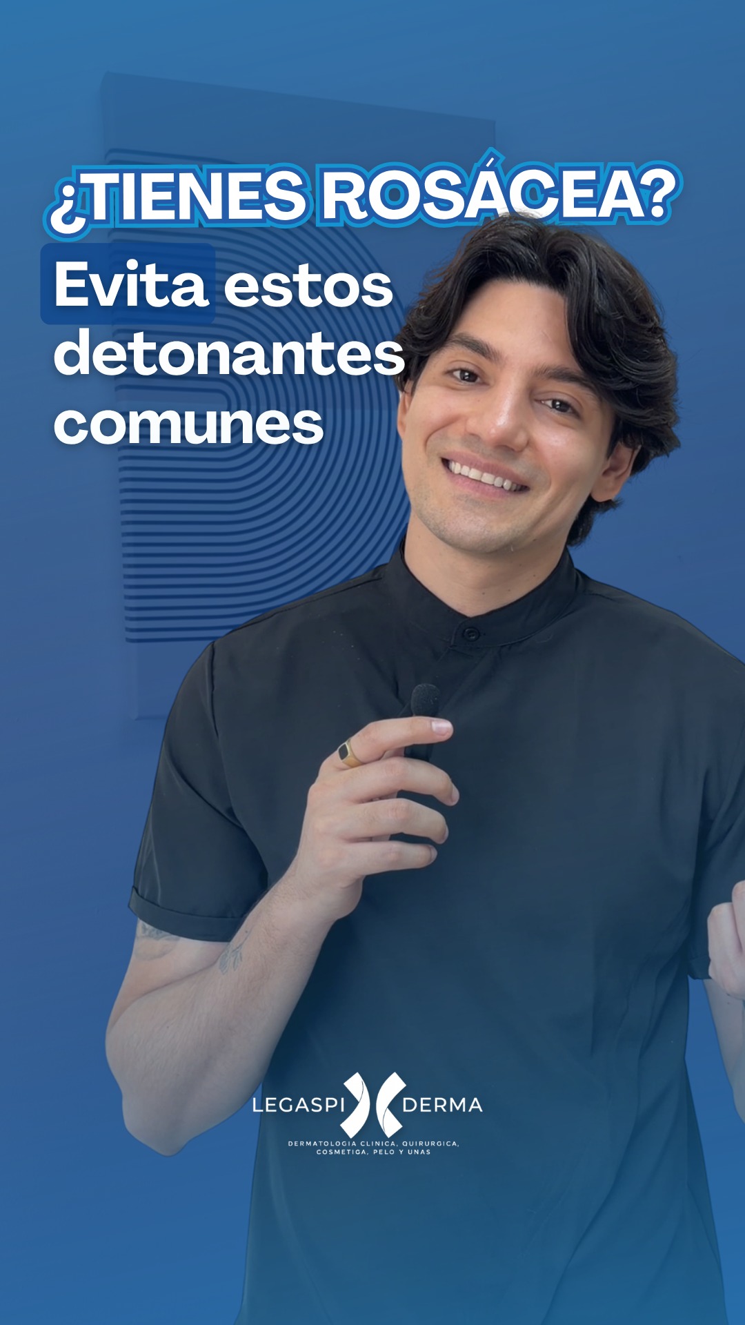 🔥 ¿Tienes rosácea? Evita estos detonantes comunes 🔥
⠀
La rosácea no solo se trata con cremas o medicamentos… también se gestiona con hábitos diarios.
Muchos de los brotes se deben a factores externos que empeoran la condición sin que lo notes.
⠀
🚫 ¿Lo peor? Algunos de estos factores están en tu rutina diaria:
– Comidas muy calientes o picantes 🌶️
– Exposición solar sin protección ☀️
– Estrés o emociones intensas 😖
– Alcohol y bebidas calientes 🍷☕
– Cambios bruscos de temperatura 🥵🥶
⠀
⚠️ Si tienes rosácea, tu piel necesita un estilo de vida amigable.
⠀
👨⚕️ Agenda tu consulta para diseñar una rutina personalizada y conocer tus detonantes.
⠀
#Rosácea #Dermatología #SaludDeLaPiel #CuidaTuPiel #RosáceaTips #PielSensible #Tricología