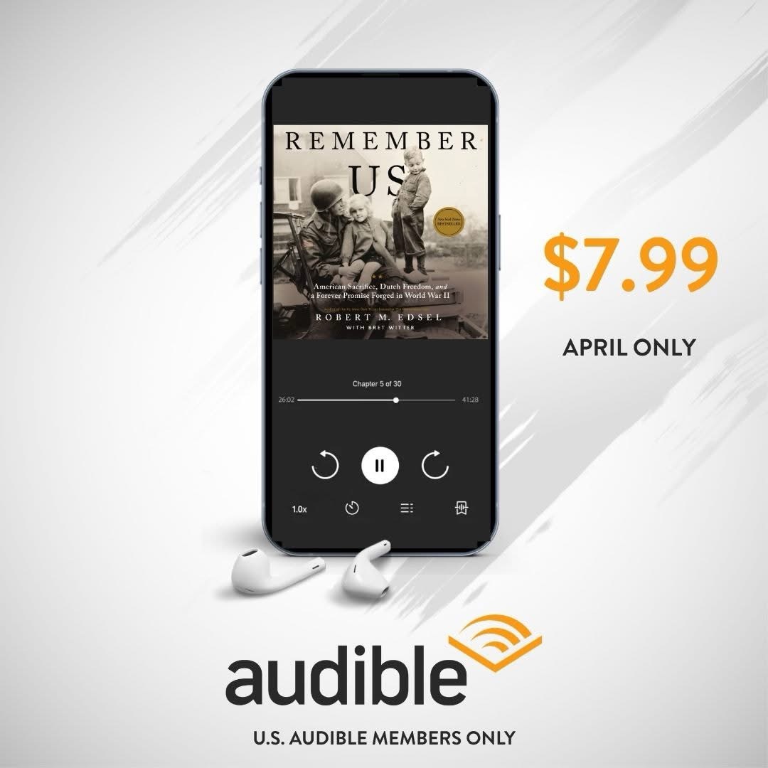 Great news for audiobook listeners, ‘Remember Us’ is featured in Audible’s April Monthly Deals for just $7.99!
Dion Graham, widely considered one of the greatest narrators in the business, delivers a powerful performance that brings these stories to life. He was even recognized as a finalist for Best Non-Fiction Narrator at this year’s Audie Awards for his work on ‘Remember Us.’
I also had the privilege of narrating the epilogue myself, giving voice to the final words that I’d spent years researching and writing. It wasn’t something I originally planned, but it became one of the most meaningful experiences I’ve had as a writer.
If you’ve been waiting to listen, this is the perfect time!
🔗 https://www.amazon.com/Remember-Us-American-Sacrifice-Freedom/dp/B0D92R9L6C/ref=tmm_aud_swatch_0