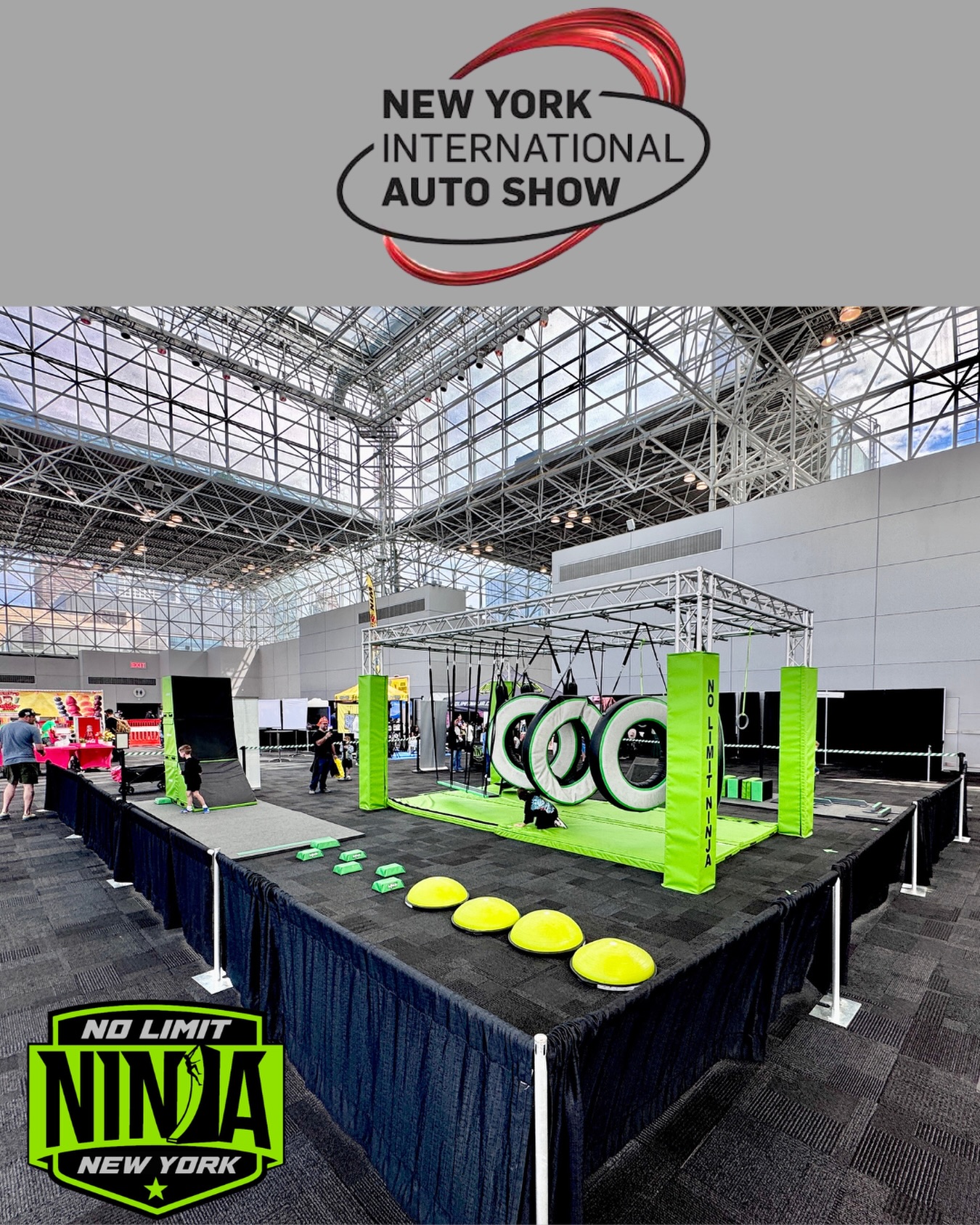 Our mobile ninja course is live at the auto show this Sunday — come test your skills and jump into the action! 🚛💥
And if you want that same energy at your next event, we bring the course to you — indoor or outdoor, schools, camps, parties, festivals, corporate events and more 🚐💨
We set it up. You bring the crowd. We handle the hype. 💪🔥
Visit our website for mobile event info and booking!