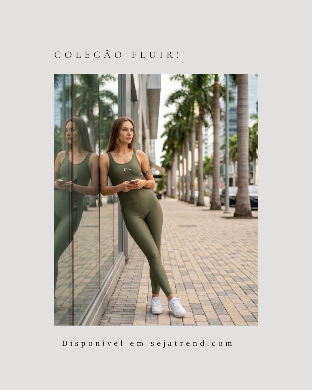 Fluir é se permitir.
Deixar o corpo ir, a mente silenciar e a sua melhor versão aparecer. Sem travas. Sem limites. Só movimento.
A coleção Fluir foi feita pra acompanhar o seu ritmo —
leve, intenso e do seu jeito.
✨ Vista. Sinta. Transcenda.
Acesse sejatrend.com, escolha seu look e vem viver esse movimento com a Trend.