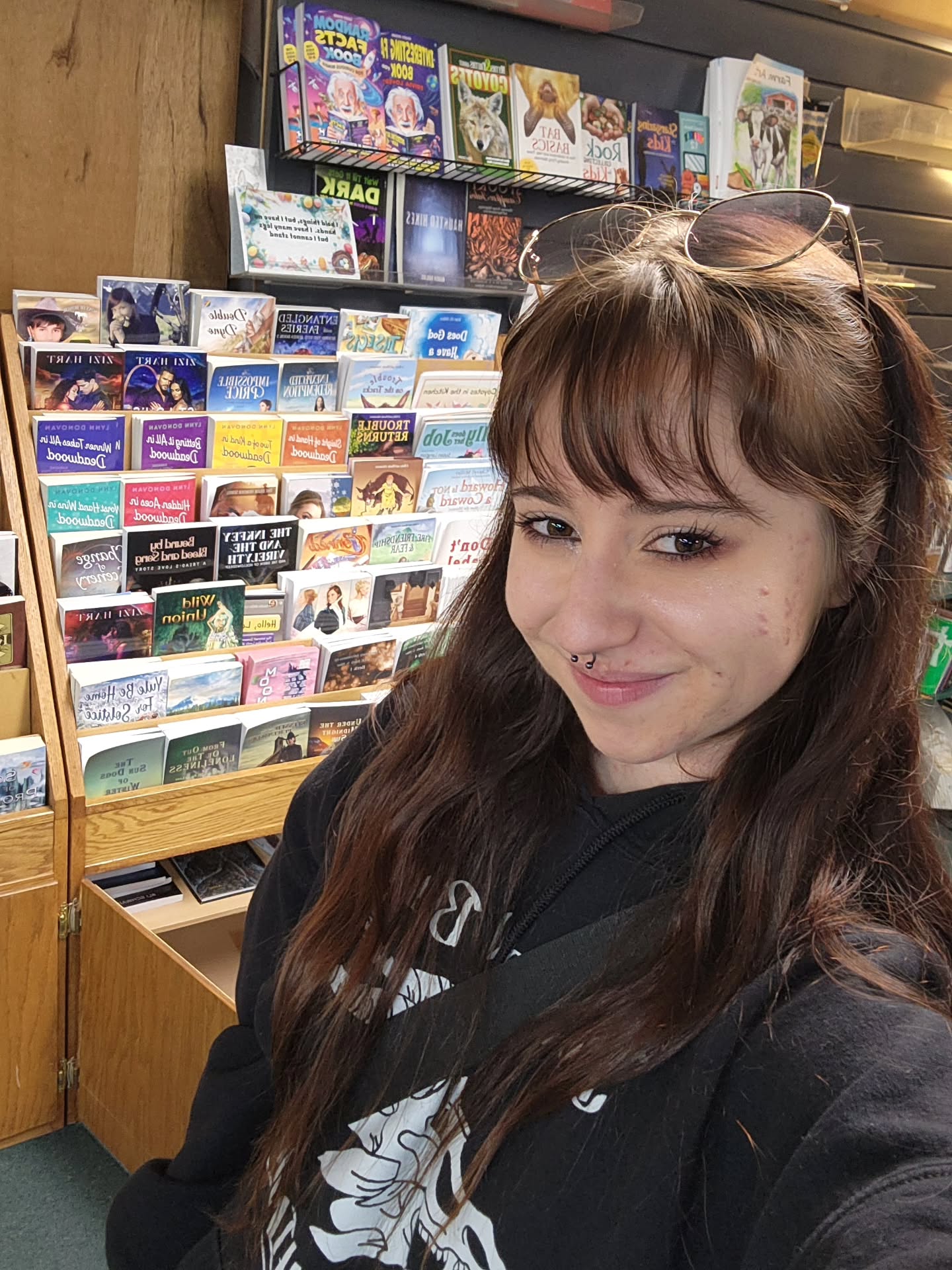 β¨οΈπIt's always a joy and pleasure to be able to stop by @kaleidoscope_inspiration in Canon City Colorado to restock @dragon.bone.publishing titles!πβ¨οΈ
We've got new titles in stock here including The Legends of Rasa Vol. 1, The Awakening of Lora Abernathy by @themjanthony and Human Scars on Planet Skin by myself and @nathaniel.luscombe
!!
Canon City is my og hometown and it warms my heart that this incredible gift/art shop saves space for me to display and sell books by my publishing company. And thanks to their business model which puts supporting local authors, artists, and creators first, we're able to price our books here lower than anywhere else and make them as accessible as possible.
If you happen to be in the area, make sure to stop by and grab a new read or browse their incredible selection of art and gifts!!
πβ¨οΈ
#bookstore #giftshop #localbookstore
#localauthor
#bookstagram