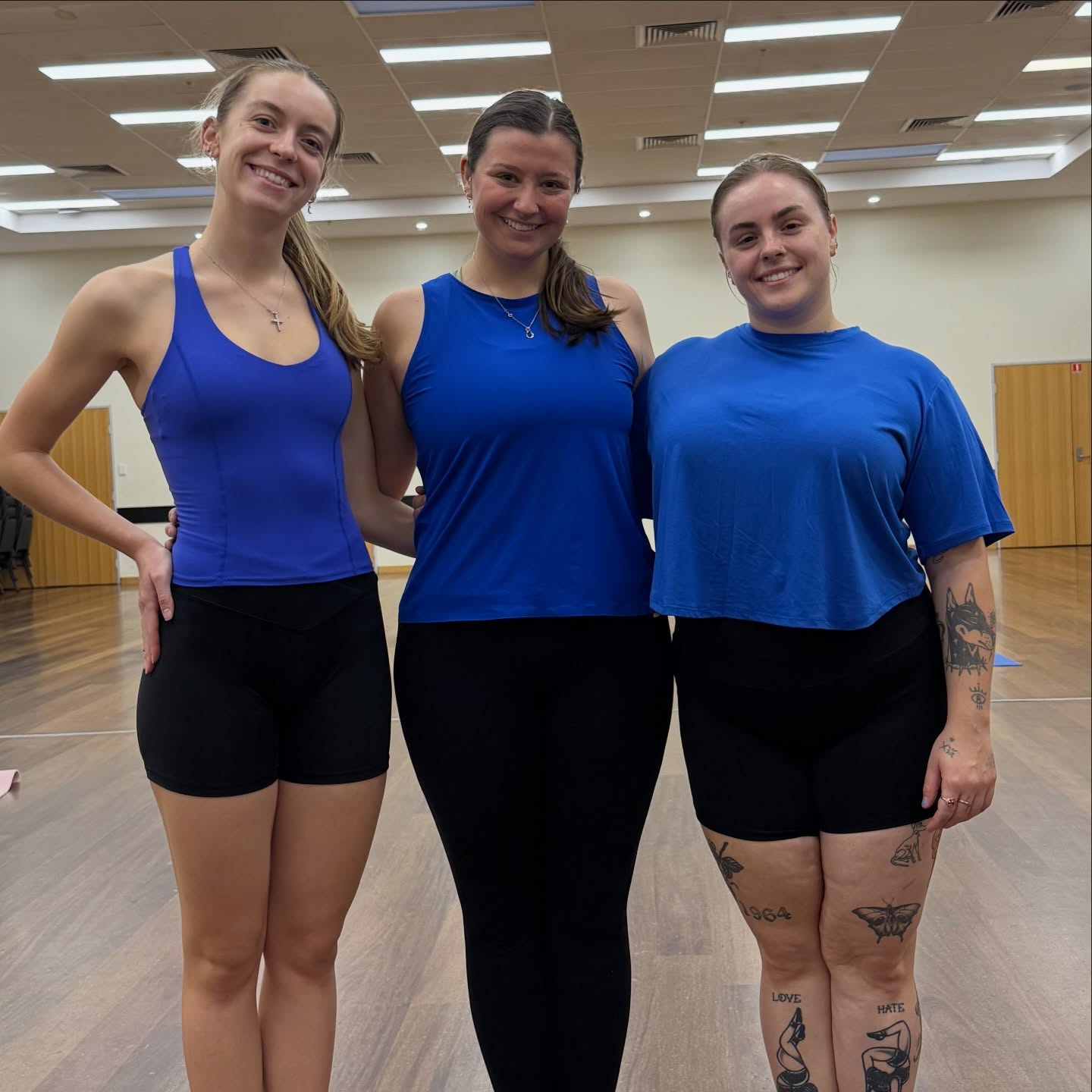 MATCHY MATCHY MATCHY 💙💙💙
#physie #dance #matching #blue #girls