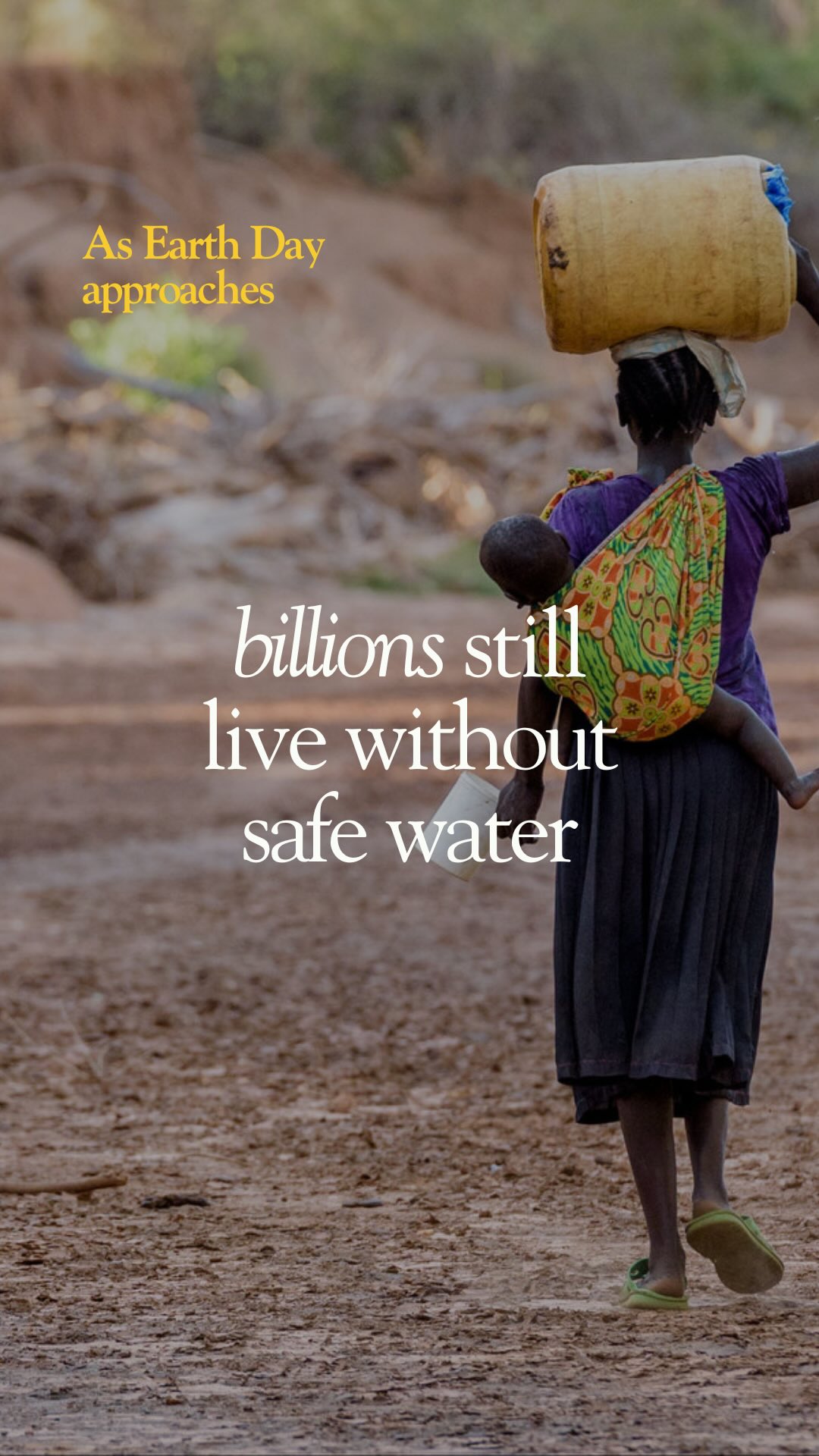 As Earth Day 🌎 approaches, it’s a moment to reflect on what we often take for granted — and who still lives without it.
Today, billions of people still live without access to safe water.
At Wabi, we’re working to change that —
turning local water source into safe drinking water. 💧
This Easter we ask you to take a moment to reflect on the significance of having clean safe water, and what it would mean for the billions of people who don’t have it.
Follow the journey → @wabi.global💧
#happyeaster #cleanwater #waterforchildren #earthday #waterforpeople