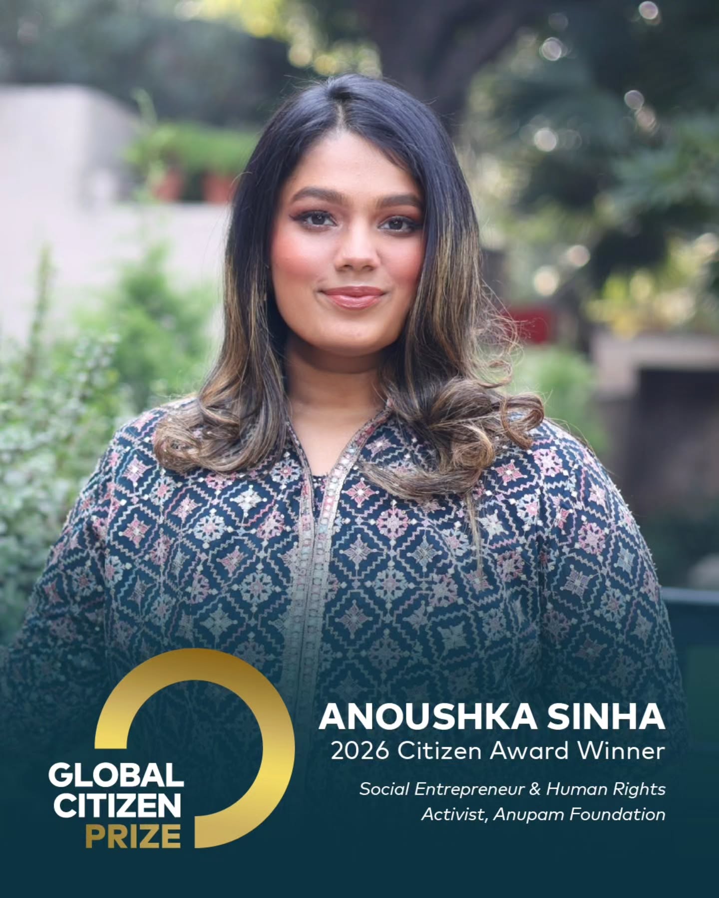 ✨️I am deeply honoured to share that I have been named as a recipient of the 2026 Global Citizen Prize but this recognition comes from a journey that was never simple or guaranteed.
🎒As I write this 122 Million Girls Are Still Out Of School Globally.
For many, that can be just a number. For me, it is very personal.
📢I started speaking up at the age of ten, advocating for issues that many were too afraid to talk about. Throughout this past decade of action I have worked as a campaigner, an activist, as India's youngest radio show host and now as a founder to raise awareness around issues that affects millions of girls like me.
When I was younger I was often bullied, dismissed, mocked, and told to stay quiet. I remember being questioned for even having a voice, as if it did not belong in the spaces I was stepping into. But I continued anyway.
I was already doing this work determined to ensure no girl ever has to face inequalities but then in my teens I tragically lost my father. After that, everything shifted. The uncertainty around my own life became real.Conversations about my rights changed, and suddenly the space to make my own choices felt much smaller as if I was a bird trapped in a cage but I fought relentlessly and broke the shackles of inequality and patriarchy.
I did not stop no matter what. I kept building spaces and shifting systems to ensure no girl has to go through what I did.
What began as youth-led activism, grew into concrete systems change that supported youth globally through scholarships, mentorship, advocacy, and community-driven programmes designed to ensure that no one is left behind.
I focused on agency, access, and opportunity for girls and youth who deserve more than just survival, they deserve choice. Today that work has reached countless youth globally.
If there’s one thing you take away from this,let it be that you can rebuild your future, even when it feels like it has been taken away from you.
Because there is always a way forward, even if you have to create it yourself.
The lil girl in the last picture is very proud of her future self. 🤍