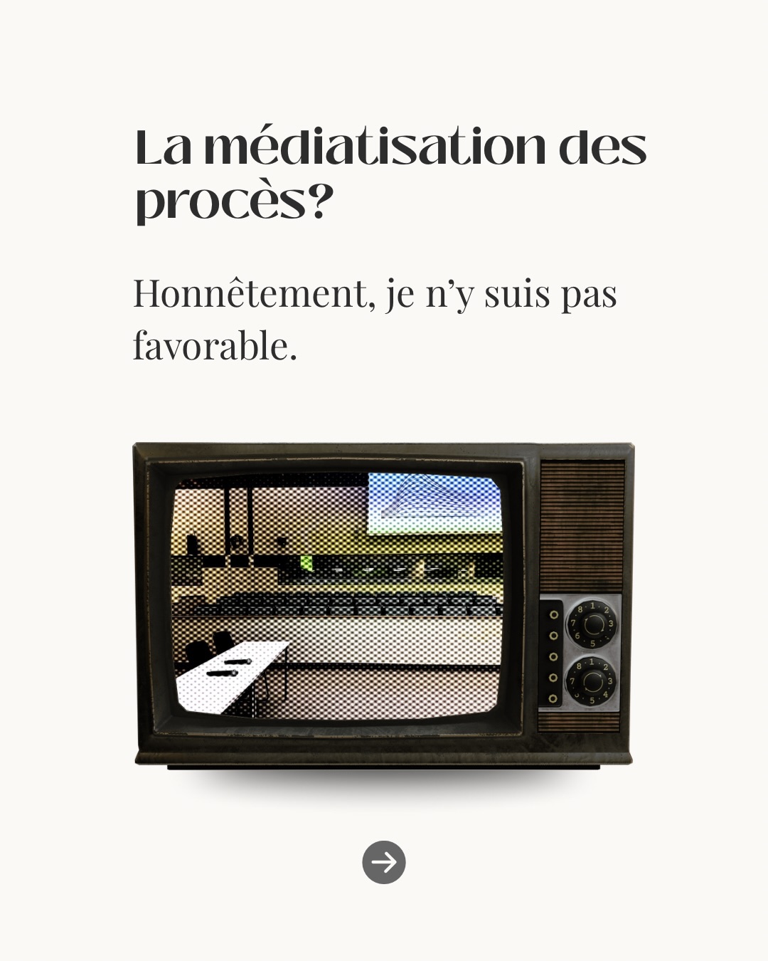 Je vais être claire.
La médiatisation des procès, je ne suis pas à l’aise avec cela.
Non pas parce que “c’est mal”, même si parfois ça l’est clairement, mais notamment parce que dans un dossier, il y a un rythme.
Un temps pour comprendre.
Un temps pour vérifier.
Un temps pour confronter.
La médiatisation, elle, va beaucoup plus vite.
Elle simplifie. Elle tranche. Elle fige.
Et surtout, elle donne le sentiment qu’on comprend…
alors qu’en réalité, on n’a qu’une partie de l’histoire.
Ce décalage, sur le terrain, il se ressent:
- dans la manière dont les gens arrivent avec des certitudes.
- dans la pression autour du dossier.
- dans ce climat qui n’est plus serein.
Alors oui, il faut être honnête.
Il y a des situations où la médiatisation permet de faire avancer les choses.
Où elle participe à une prise de conscience.
Où elle peut même, dans certains cas, avoir un effet préventif.
Mais cet équilibre est fragile et il n’est jamais totalement maîtrisé.
Moi, je ne suis pas là pour plaider dans la presse.
#droitpénalbelgique #avocatpénaliste #présomptiondinnocence #justicebelge #medias