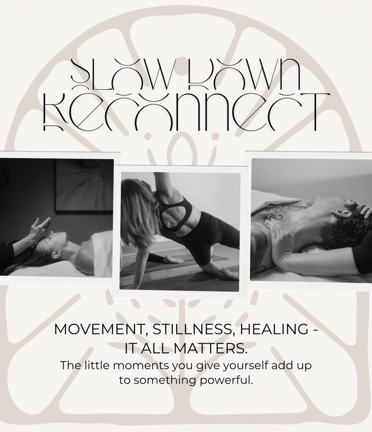 You deserve time that pours back into you.
Join us for movement, stillness and healing 🌿
Reserve your space today.