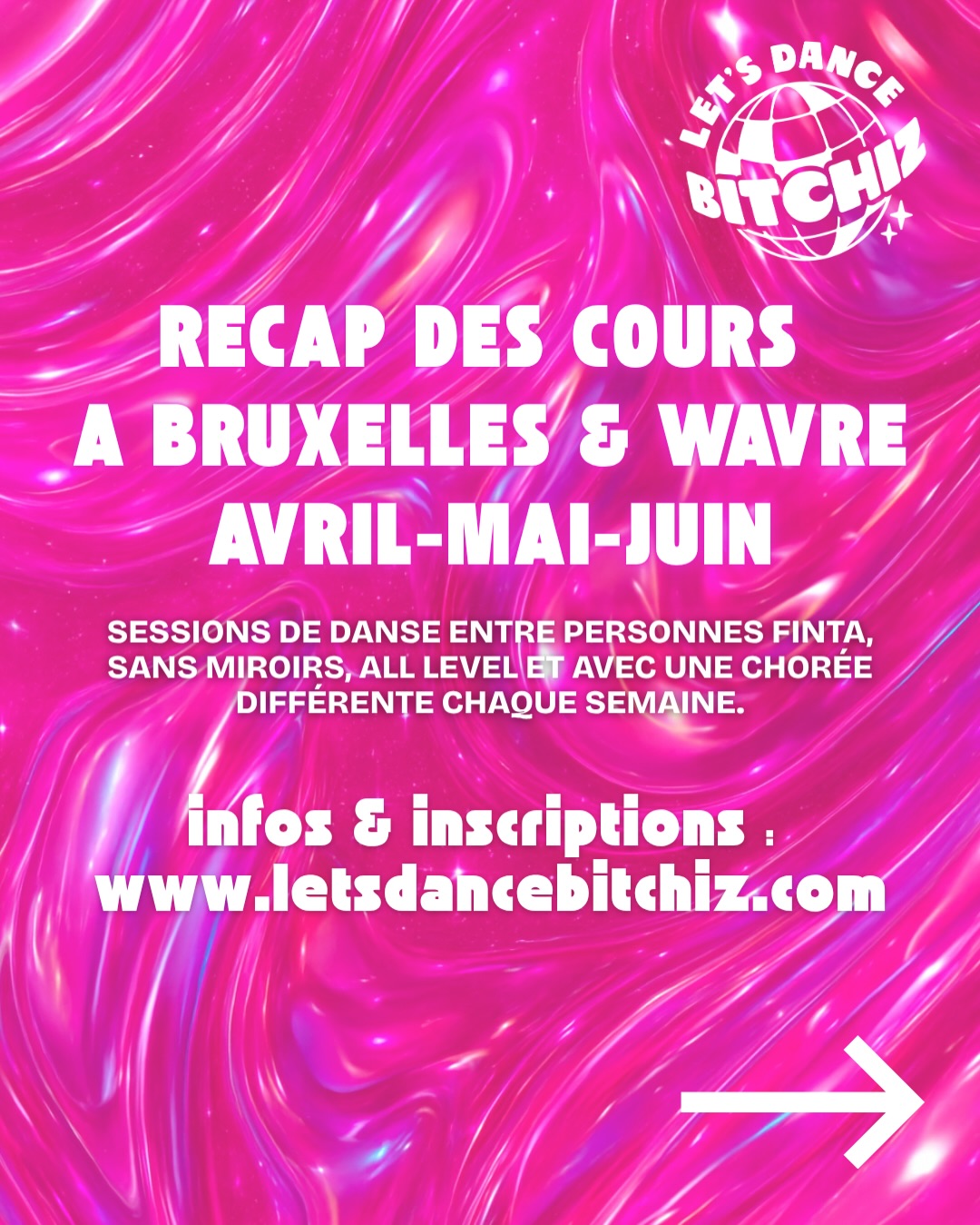 P’tit post tout en sobriété avec les infos de cette fin de saison au @lokahiholisticstudio et @dreamclub_wavre 🌸 vous pouvez vous inscrire jusqu’aux cours du mois de juin. Lien en bio 💘