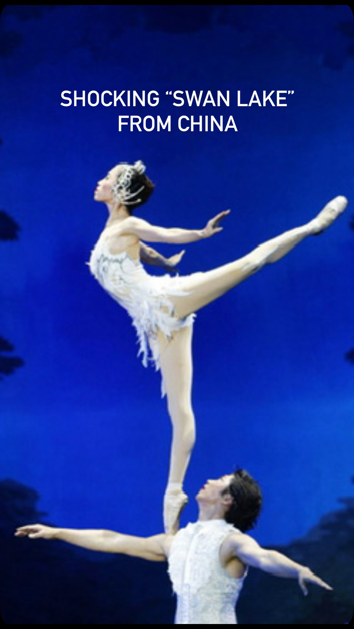 Shocking “Swan Lake” from China 😳 When ballet meet acrobatics 🦢
#swanlakeballet
#swanlake
#acrobaticswanlake