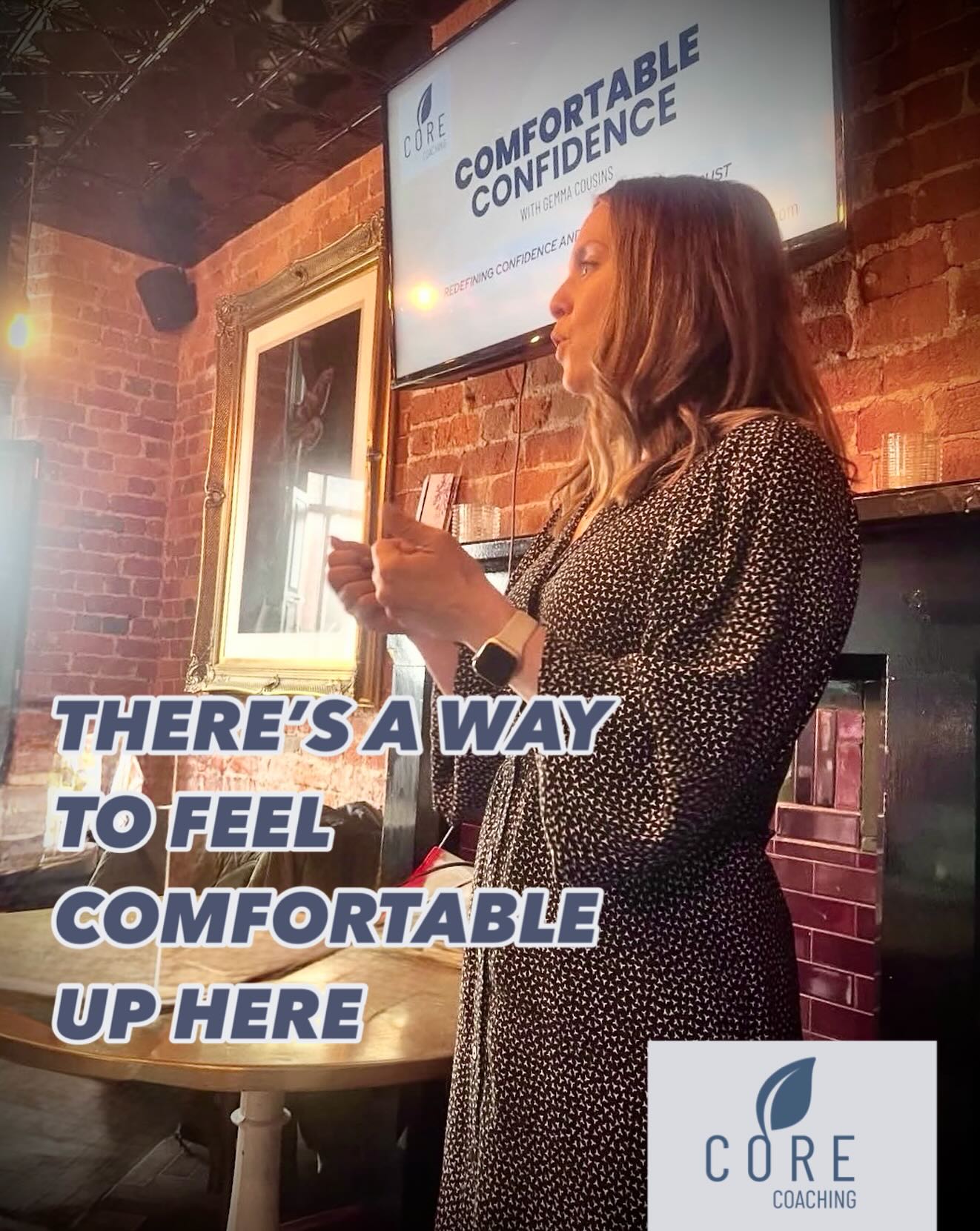 There’s a way to feel comfortable up here.
And for me, it’s one of my most comfortable places to be.
I LOVE speaking about comfortable confidence because you can see it landing. People nodding, smiling… scribbling notes or quietly processing.
There’s an energy in the room when people start getting curious about themselves, it might be subtle but it’s genuinely powerful.
And at the same time, it’s stretching me too.
Every time I speak I’m thinking on my feet, adapting, reading the room.
😬 I’m practising feeling nerves and directing them somewhere useful.
🗣️ Using my voice to fill the space.
❤️Trusting myself to respond in the moment.
That’s what keeps it feeling alive for me. ⚡️
It’s fun, it feels valuable and it keeps my own confidence moving rather than something I have to “have”.
If you’re someone who holds space in any way or wants to FEEL MORE LIKE YOURSELF WHEN YOU SPEAK, I’m running an online session on April 15th: Hold the Room: 6.30pm-8.30pm £47.
We’ll explore your presence, your voice and how you lead a space in a way that actually feels like you. Exciting, huh?
Link in bio if you want to join ✨
#comfortableconfidence #confidencecoachuk #holdtheroom #publicspeakingconfidence #speakingconfidence #facilitationskills #coachesofinstagram #spaceholders #workshopfacilitator #womensupportingwomen #womeninbusinessuk #selftrust #confidencework #embodiedconfidence #presenceandvoice #nervoussystemregulation #authenticconfidence #personaldevelopmentuk #confidenceforwomen #leadwithconfidence