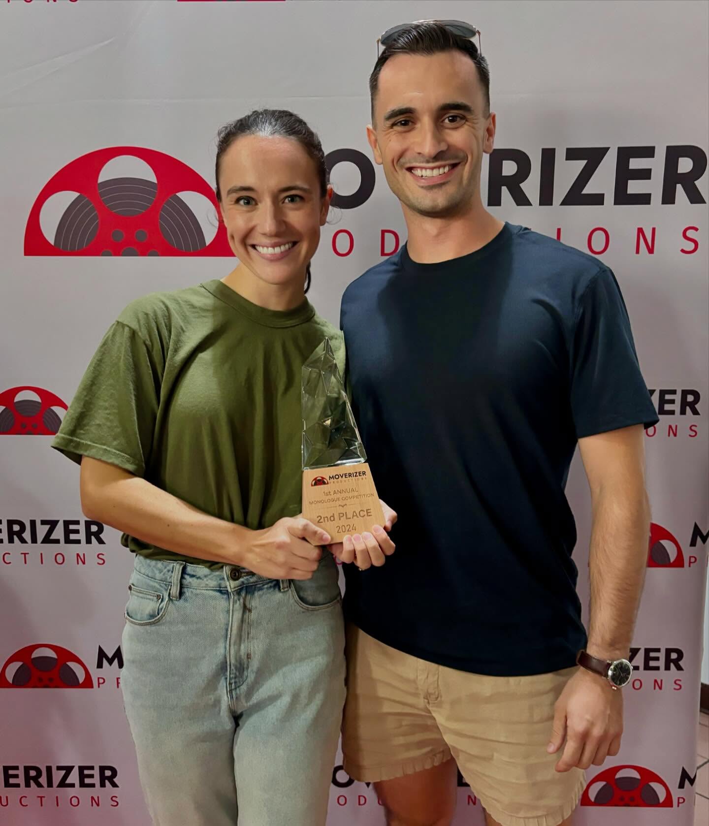 Monologued and made some new friends this weekend!! Thank you @moverizer for the celebration of expression and community 🤘💫