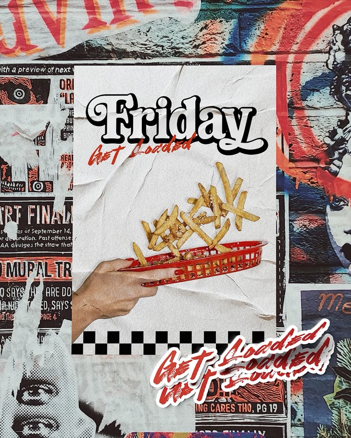 FRIDAY
Fast food fries spot Brand identity design
FRIDAY is a vibrant potato paradise serving over-the-top loaded fries made to spark instant smiles and ultimate cravings.
@briefcorp conceptual brand design entry #briefcorpfriday #briefcorp
Commissions / Bookings are open. inquire via link in bio / email / dm
-
#branddesign #graphicdesign #visualidentity