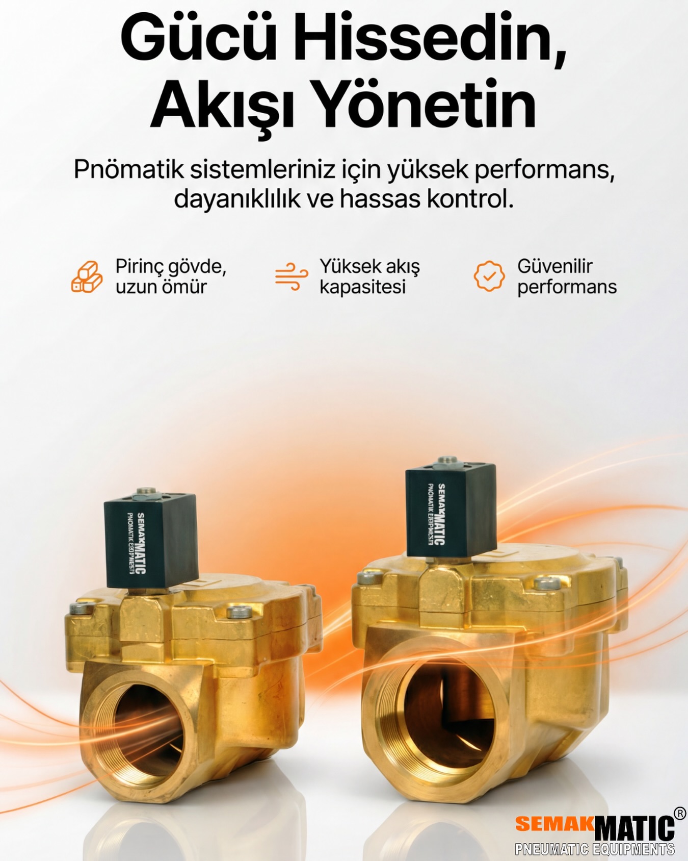 Gücü hissedin, akışı yönetin. ⚡
Pnömatik sistemlerinizde maksimum performans, uzun ömür ve hassas kontrol için doğru valf seçimi kritik.
Semakmatic olarak;
✔️ Dayanıklı pirinç gövde
✔️ Yüksek akış kapasitesi
✔️ Güvenilir ve stabil performans
Endüstriyel süreçlerinizi daha verimli, daha güçlü ve daha kontrollü hale getiriyoruz.
Kaliteyi hissedin. Performansı yönetin.
Semakmatic ile farkı yaşayın.
#pnömatik #valf #solenoidvalf #endüstri #otomasyon