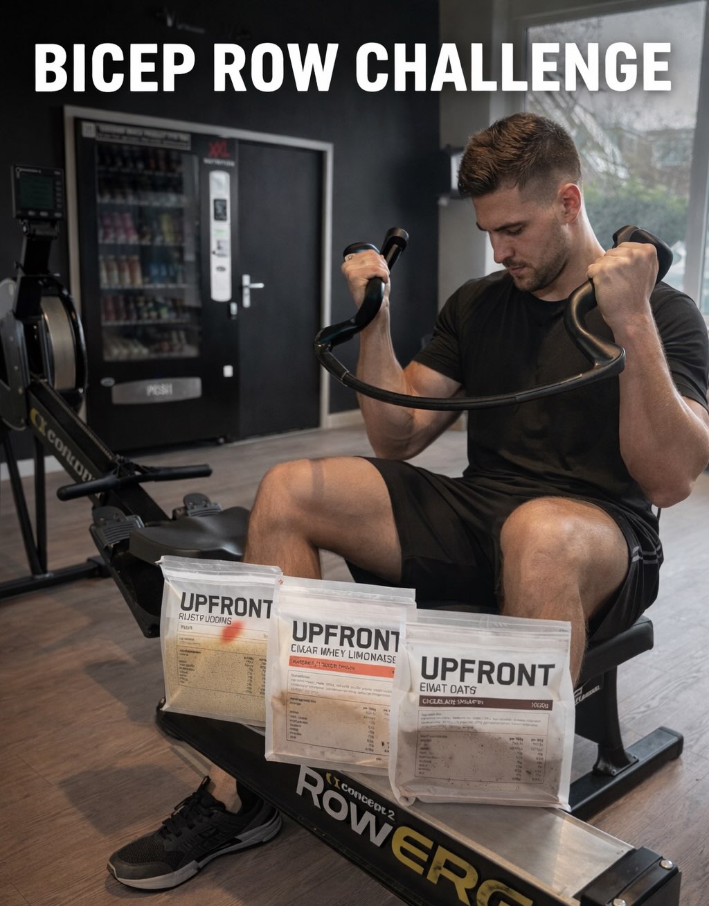 🔥 Vanaf april starten we weer met onze maandelijkse challenges! 🔥
We trappen af met een sterke: de Row Bicep Challenge 💪
🚣♂️ Leg 250 meter af op de roeier door middel van een bicep curl.
⏱️ De snelste tijd wint en mag kiezen uit één van de 3 prijzenzakken van onze partner Upfront!
Hoe doe je mee?
1️⃣ Spreek een medewerker aan in de fitness die met je meekijkt tijdens de oefening en noteer daarna je score op het bord.
2️⃣ Film de laatste paar seconden van je poging (met je eindtijd in beeld), tag ons en plaats het in je verhaal. Wij verwerken vervolgens je score.
⚠️ Let op:
• Swipe voor de video met uitleg
• Je mag de oefening alleen uitvoeren zoals in de video
• De roeier moet op de hoogste stand (10) staan
Succes en laat zien wat je in huis hebt💪