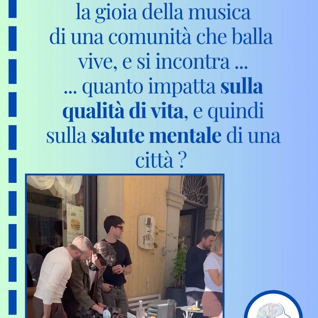 Oggi nel centro di Prato, tra musica e persone, ci siamo ritrovati, ed abbiamo ballato.
Sono momenti semplici ma, sotto il profilo psicologico, la qualità della vita passa anche da qui: connessione, leggerezza, presenza, in una parola POSIFLOW (copyright by @simone.bilardo).
La salute mentale non si costruisce solo negli ambulatori ma anche nei contesti che rendono una città più viva, accessibile e umana, e questo fa la differenza !! Grazie @caffepoirot_prato_ da quando ci siete, la città non è più la stessa !! @comnetomentere @cittadiprato @stefaniarighini_ @benedettaaddorisio_psicologa @racheleballini.psicologa @lorenzo.tatini @elisa_moretti_psi @elisacorbo.psicologa @deluca_lisa @magni.nicoletta @camilla_chelini @simone.bilardo @caffepoirot_prato_ 👏