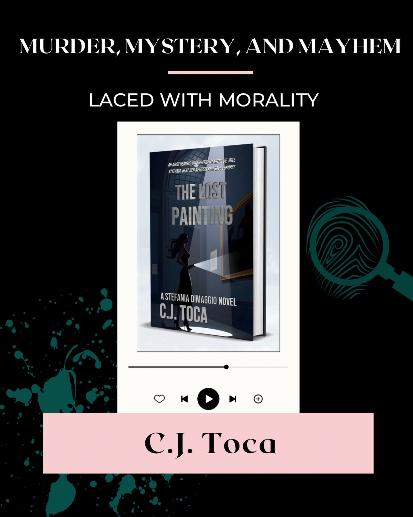 Another episode of the Murder, Mystery, and Mayhem Laced with Morality Podcast is coming with C.J. Toca🎙️
C.J. Toca enjoys writing suspense and mystery fiction with an eye toward spiritual or mystical aspects of life.
So it should be of no surprise that The Secret Heircontained both a spiritual and mystical component. If readers enjoyed that aspect of the book, Toca’s next work, the prequel, The Vacant Seat is a spiritual mystery, setting the stage for the adventures and relationships between Stefania, Thomas, Greschenko and Anatoly and others in The Secret Heir. As some reviewers have pointed out, hints abound in The Secret Heir relating to their past adventure and relationships, and new ones to come in the sequel to The Secret Heir, The Lost Painting, coming in 2025.
Toca enjoys settings which are somewhat unique and not often used, such as rural and urban New Jersey, rural Scotland, Malta, the Cape Verde Islands, Brazil and Turkmenistan, rural Arizona, and Mexico, in The Secret Heir. The Vacant Seat transports the reader to Italy, but also again to rural Scotland, and Brazil, Toca’s intent is to paint a description of the locales to hopefully transport the reader there. Toca enjoys reading fiction and non-fiction, is an Anglophile, and religion, art, and history buff.
Make sure to check out this episode🙌🏾
You can listen to the podcast on Apple Podcast, Spotify, Google Podcast, or visit my website www.drkatherinehayes.com💗
•
•
•
#authors #podcast #interview #apple #spotifyplaylists