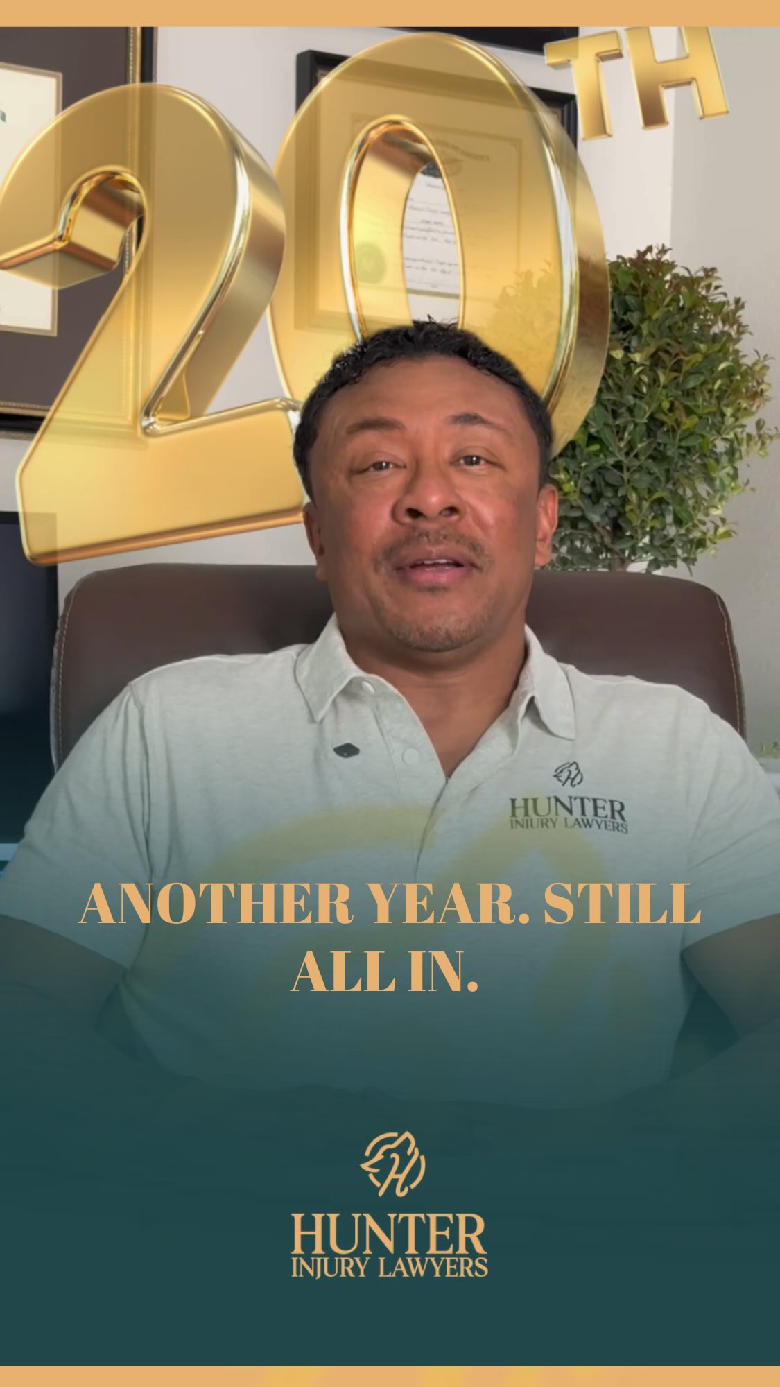 This April 1st marks a meaningful milestone for our firm, another year of growth, commitment, and purpose.
We’re incredibly grateful to the people who make it all possible.
To our team: your dedication, professionalism, and daily effort are the foundation of everything we’ve built.
To our clients: thank you for trusting us during some of the most important moments in your lives. It’s a responsibility we never take lightly.
And to our families! your support behind the scenes makes this work possible in ways words can’t fully capture.
Every case, every conversation, every step forward… it all adds up.
Here’s to continuing the work and doing it even better in the years ahead.
To Others, It’s Just Business. For Us, It’s Personal.
#Anniversary #Grateful #OurTeam #OurClients #Community PersonalInjury HunterInjuryLawyers