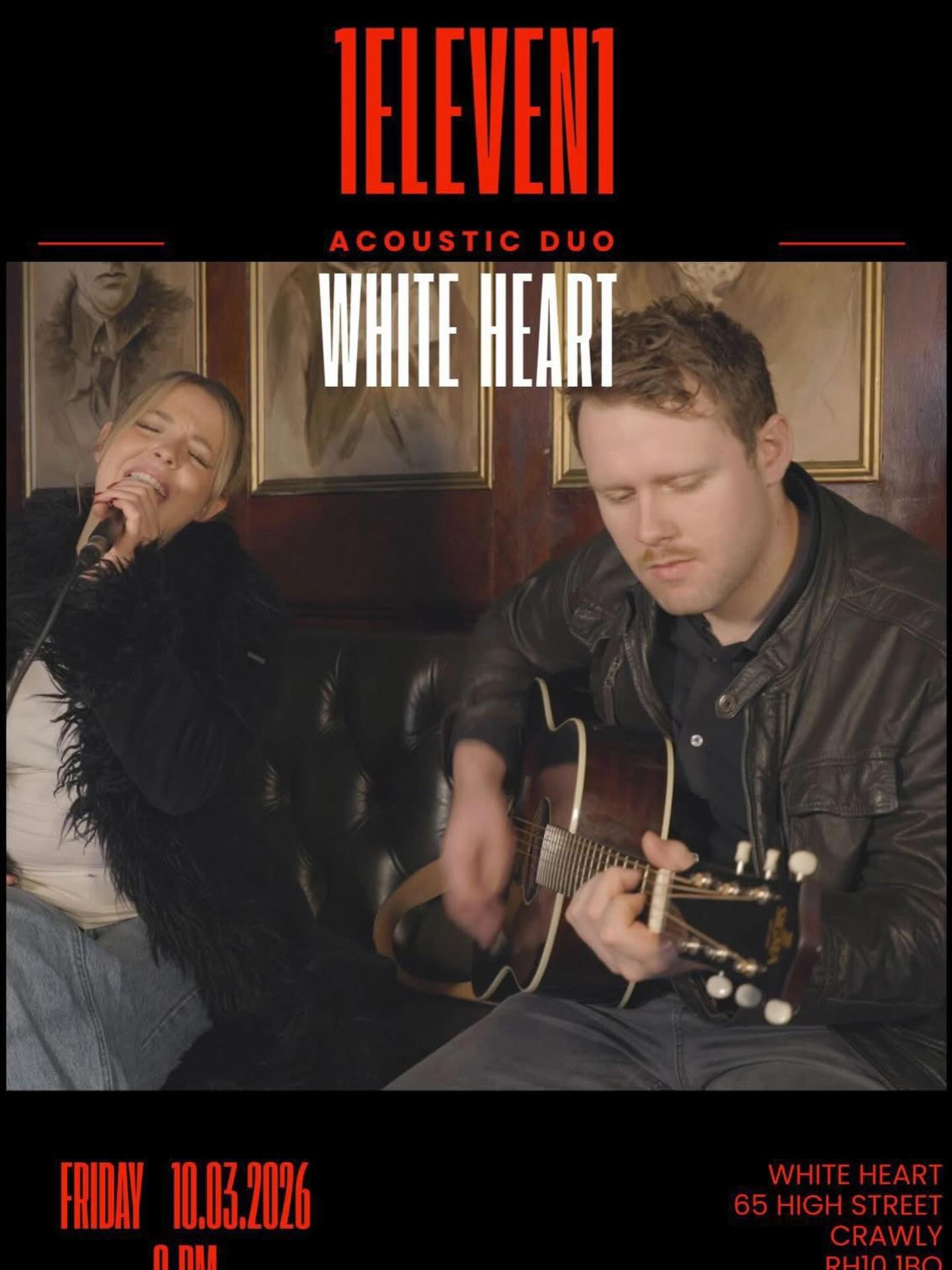 Brand new act for this Friday 1Eleven1 starting from 9pm