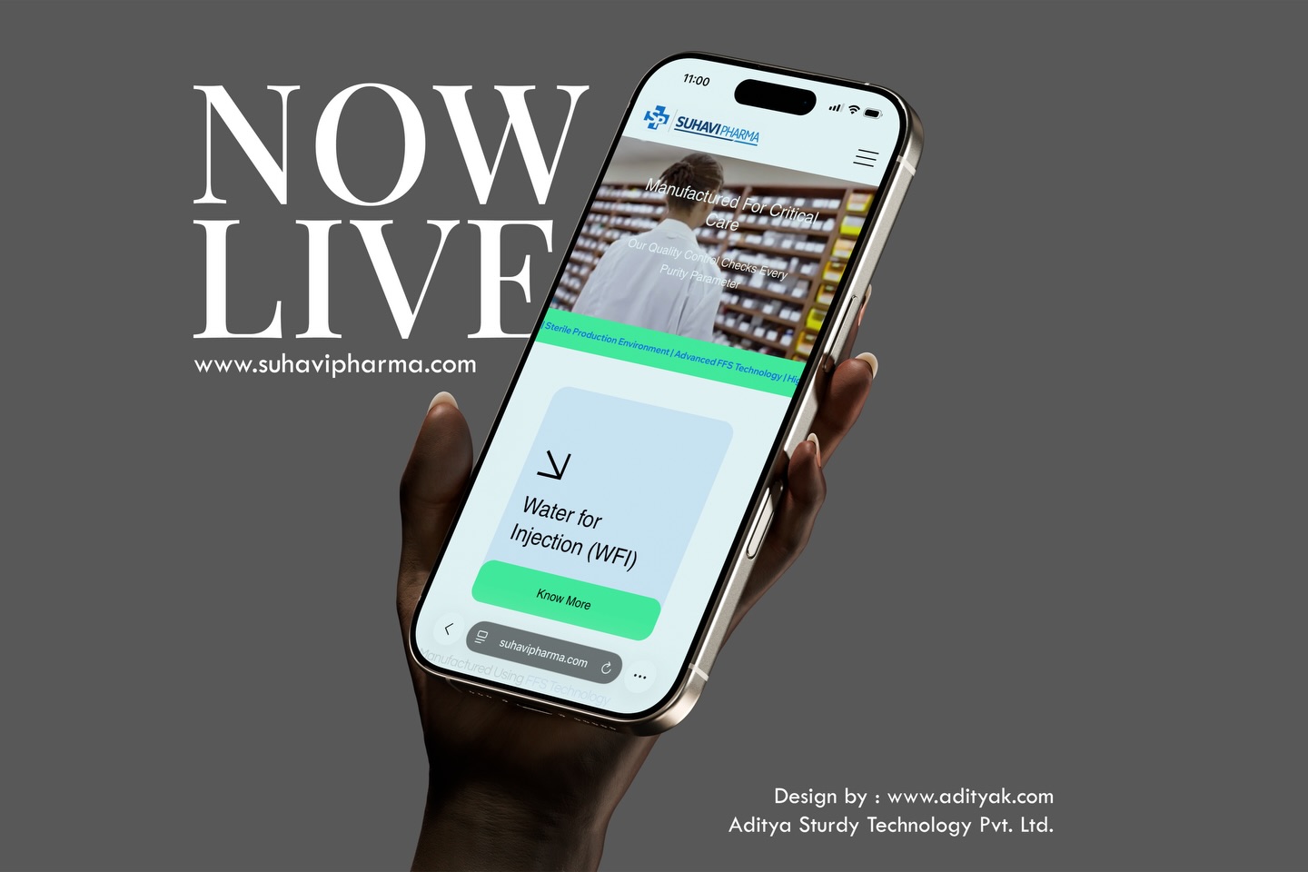 In 2016, I built a website that made me feel proud to hit the publish button.
I still remember the rush of sharing that design with the world for the first time.
The late nights.
The pixel level changes.
The excitement of seeing everything come together.
That feeling has never left me.
Every time I complete a new web design, I feel that same spark.
Today is one of those days, Even when now i am not alone, i have team to help me build.
I am proud to share the new website developed for Suhavi Pharma, a pharmaceutical company based in Gujarat.
This project demanded clarity, trust, and precision in every section.
→ Clean and structured layout to reflect professionalism.
→ Clear product presentation to build confidence with distributors and partners.
→ Strong visual hierarchy to guide visitors without confusion.
We focused on speed, mobile responsiveness, and simple navigation.
Every element was designed to represent credibility and growth.
From 2016 to today, the tools have evolved.
The standards have increased.
The excitement remains the same.
Building and launching never gets old 🫶
#adityasturdytechnology #webdesign #websitedeveloper #adityakhakhria vishvakhakhria