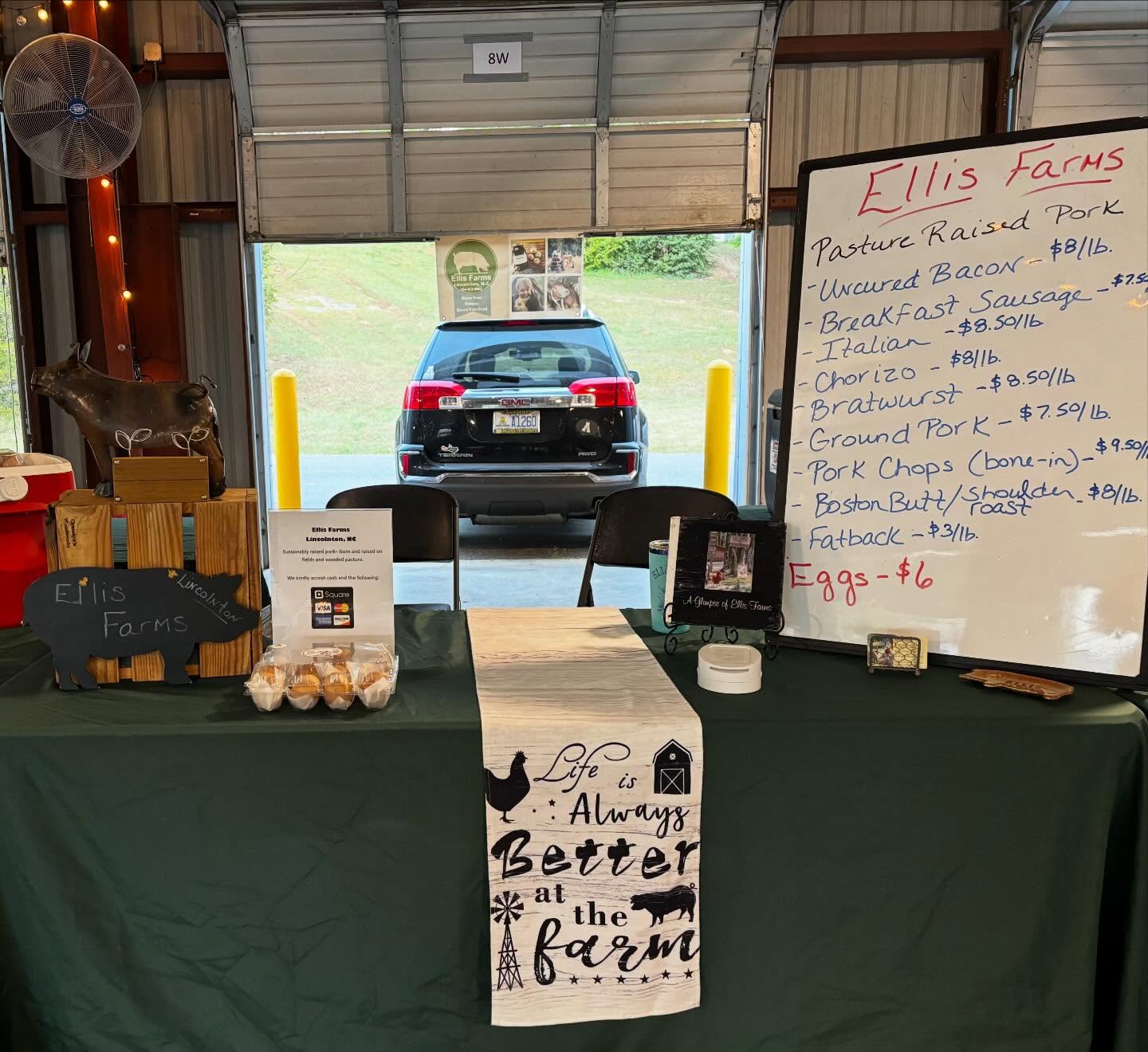 Opening Day at Gastonia Farmers Market! Come see us! @gastoniafarmersmarket