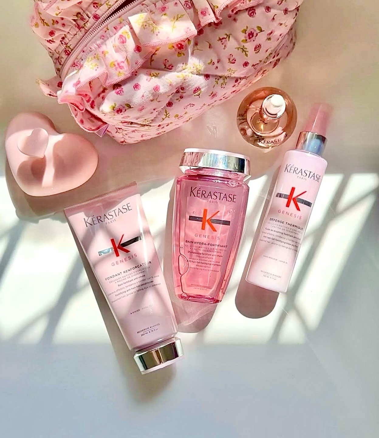 Hair fall? Not today. Kérastase Genesis strengthens from root to tip. 🌸✨
#KerastaseGenesis #HairFallSolution #BeautyBoxQatar #HairCareQatar #DohaSalon